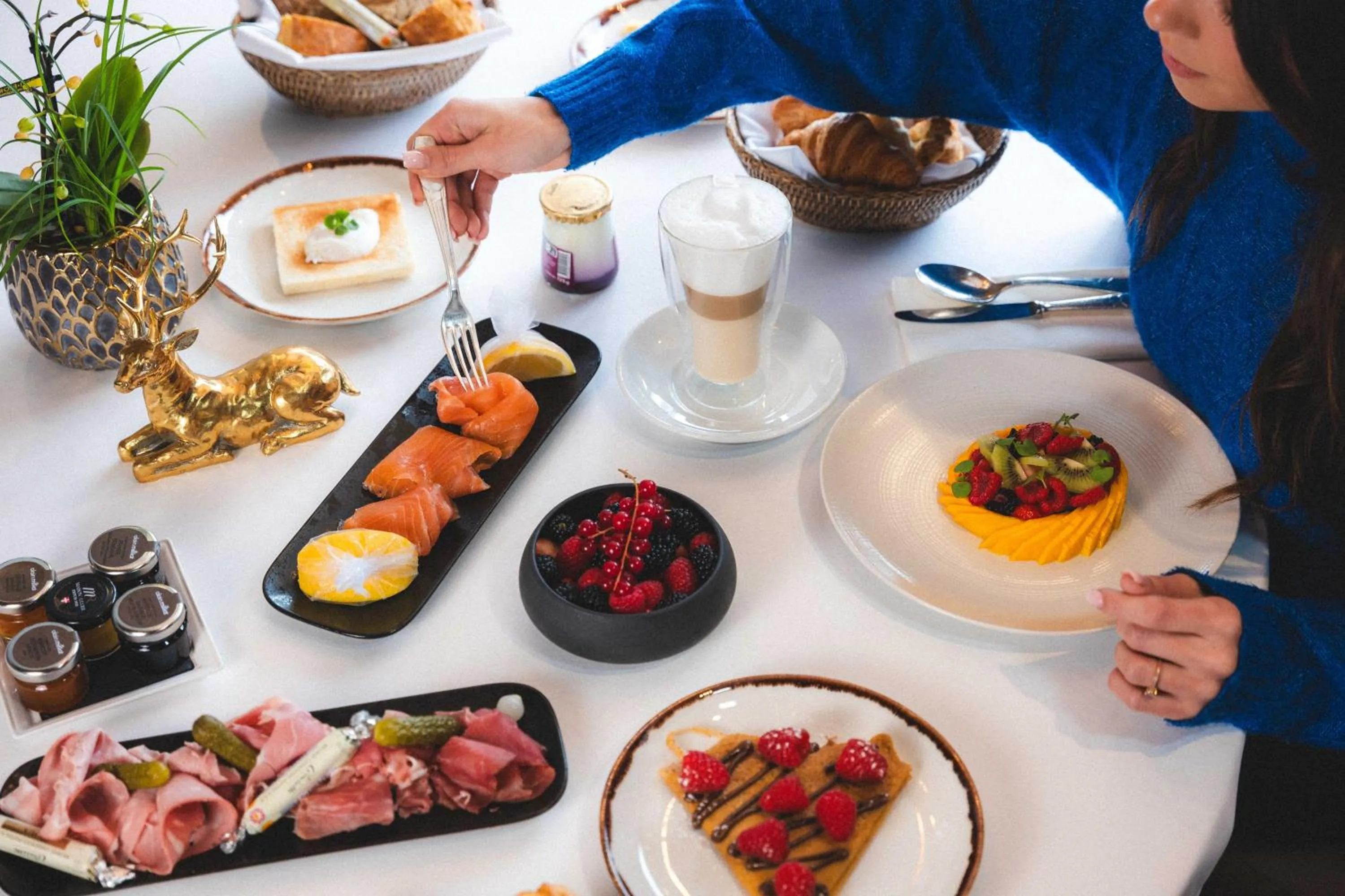 Breakfast in Hotel Carlina