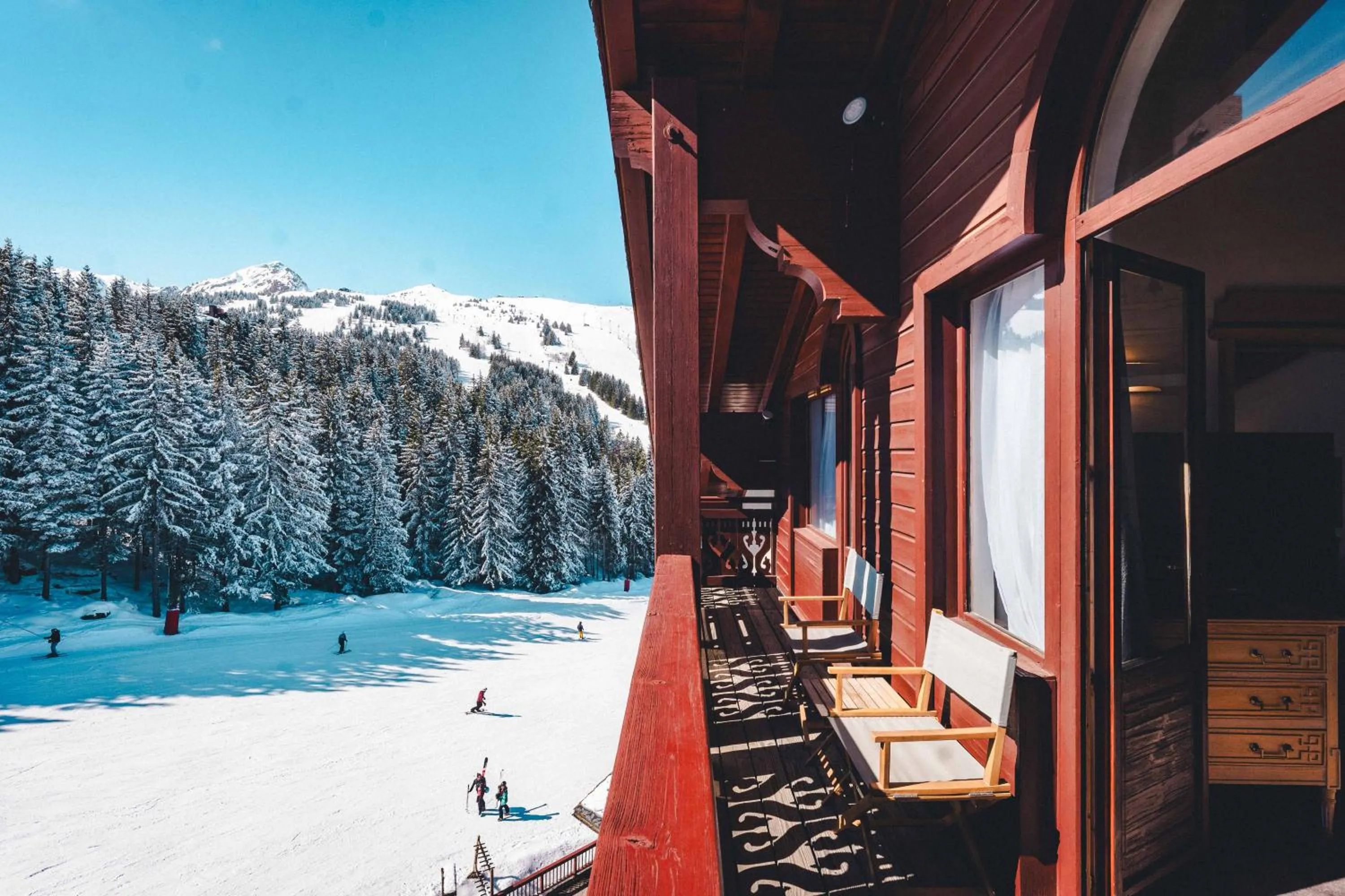 Natural landscape in Hotel Carlina