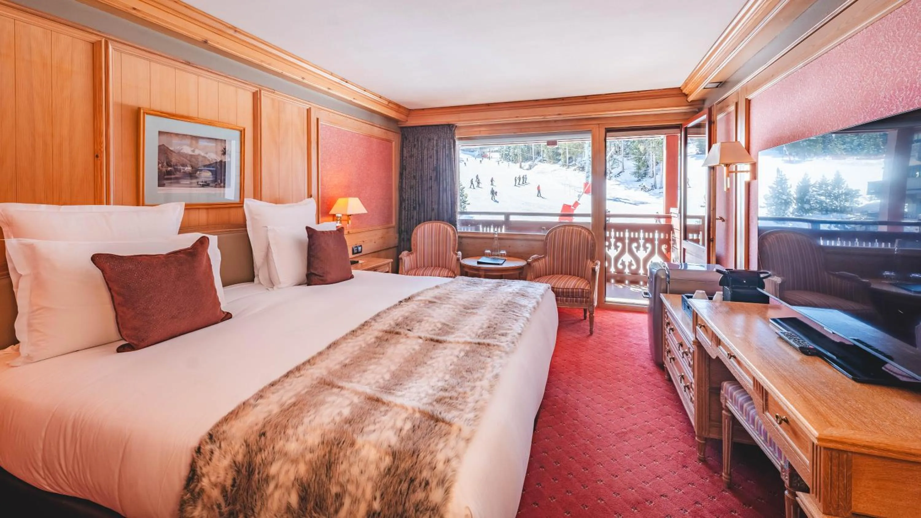 Bedroom, Bed in Hotel Carlina