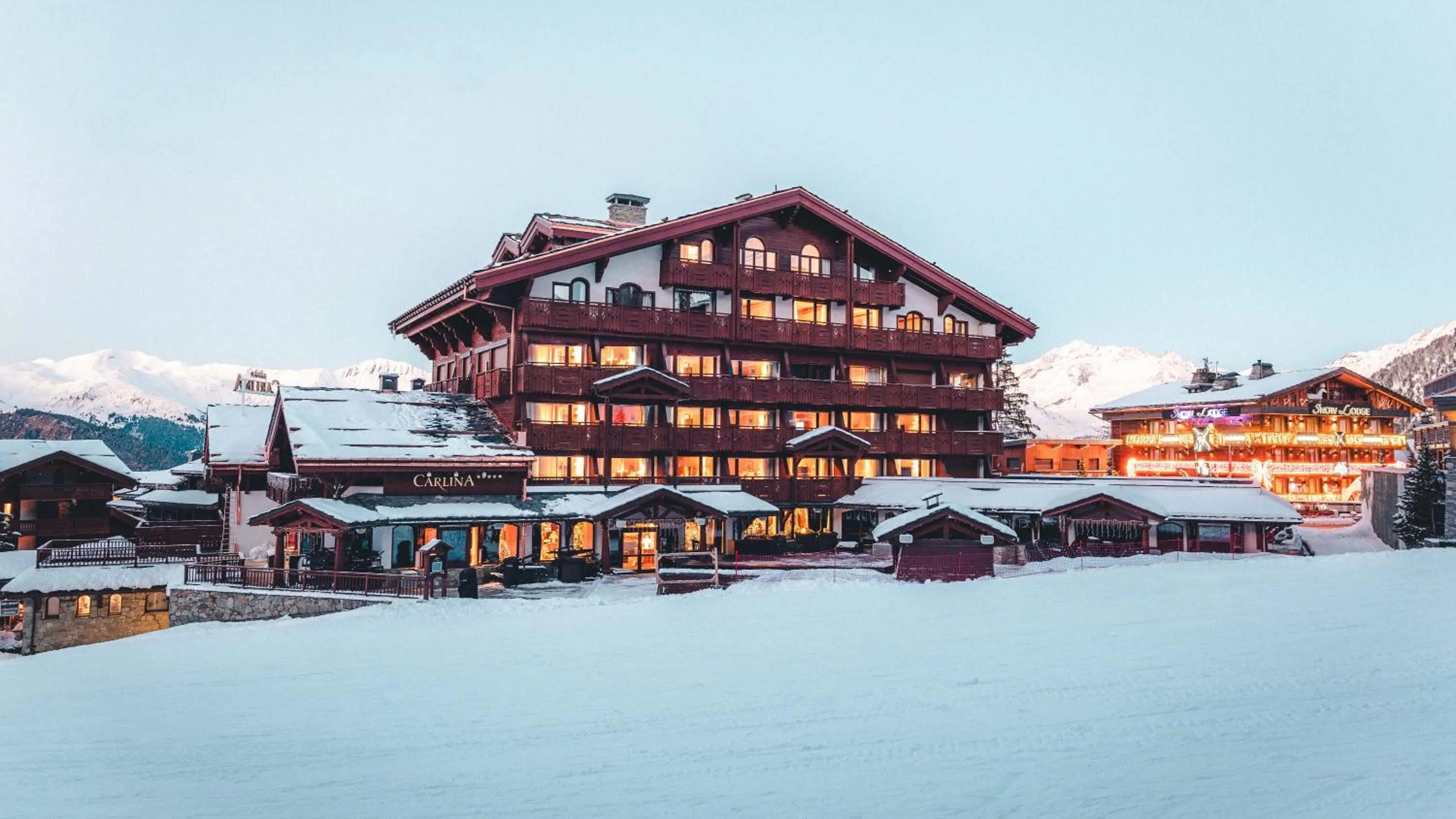 Property building in Hotel Carlina