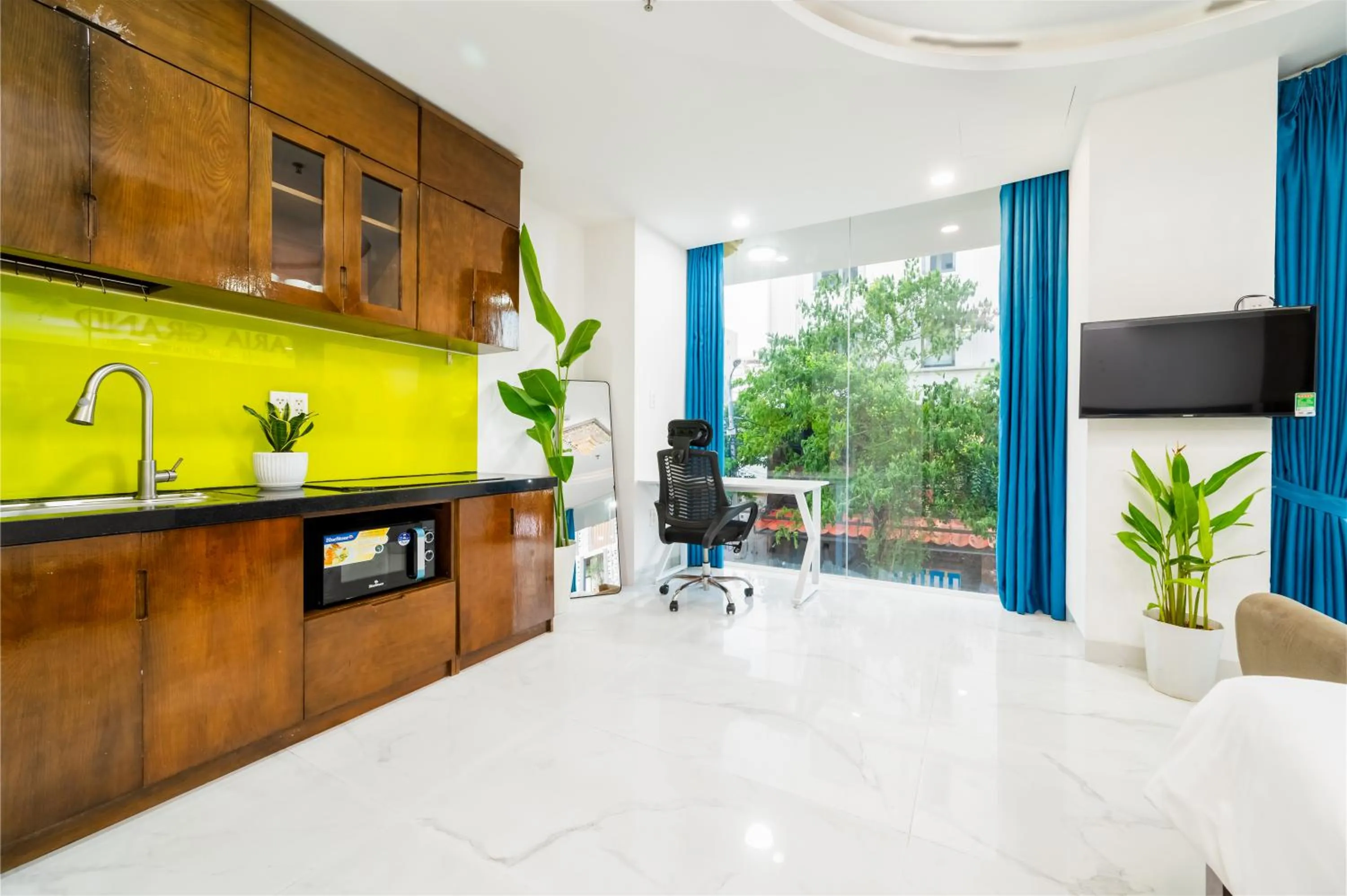 Kitchen or kitchenette in Sydney Da Nang Hotel & Apartment