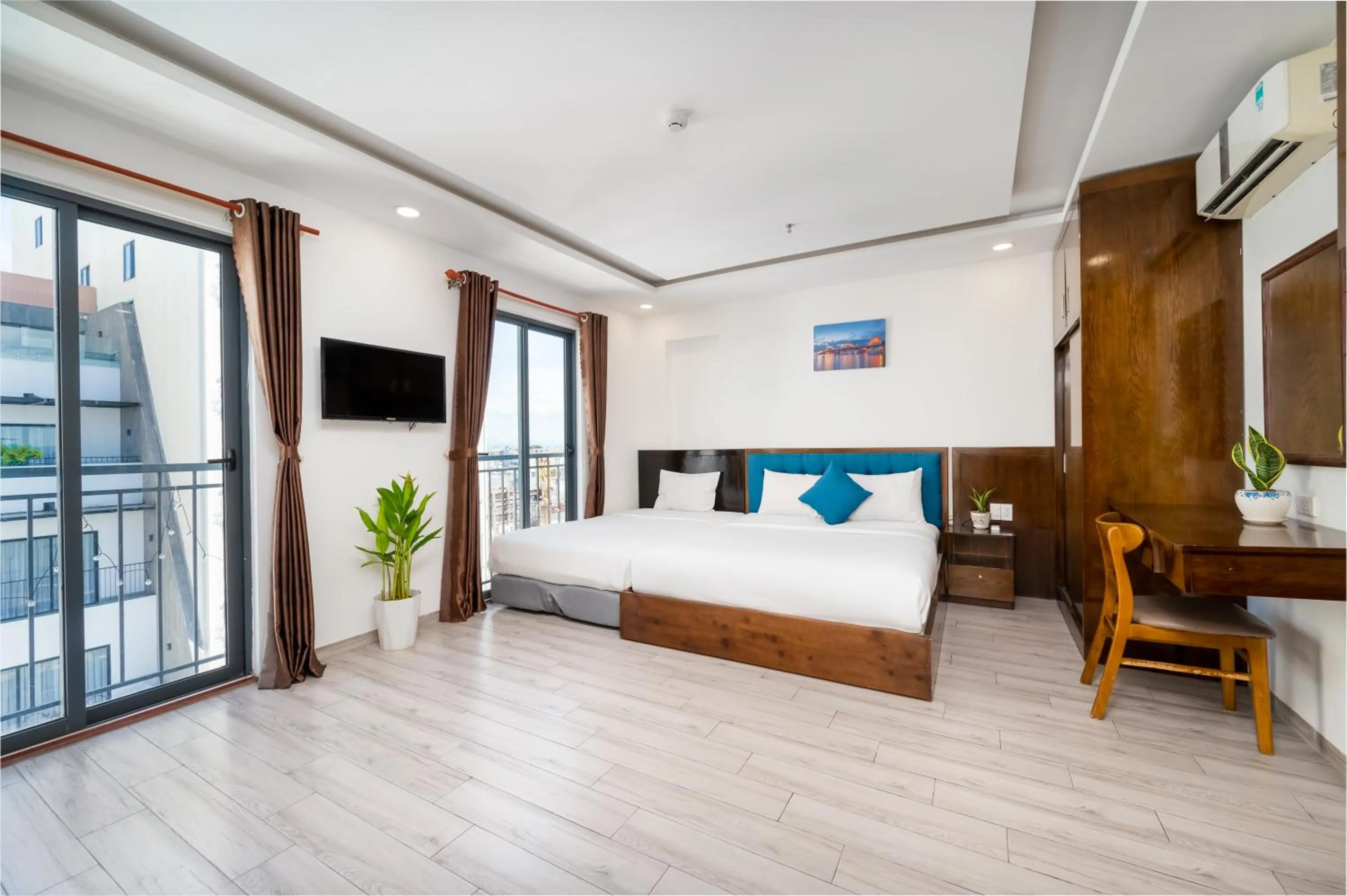 Bed in Sydney Da Nang Hotel & Apartment