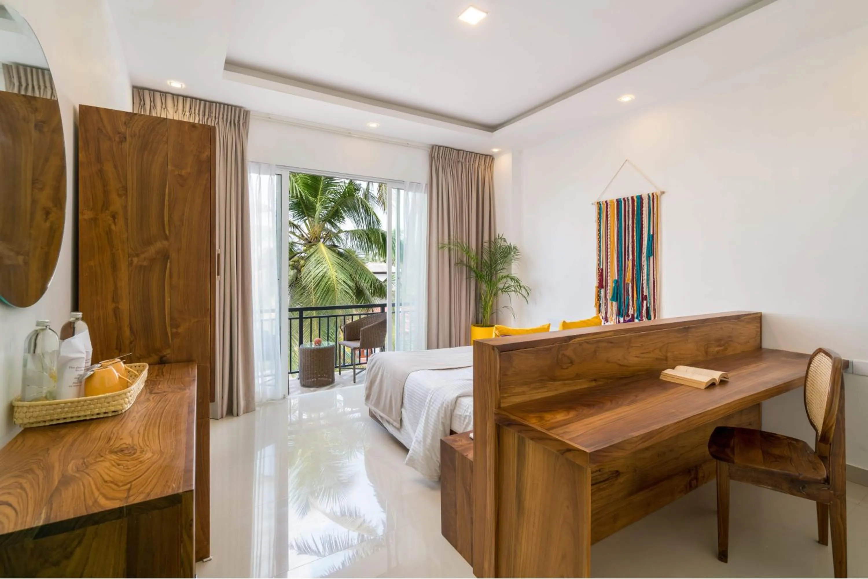 Bedroom in Outpost Weligama Beachfront