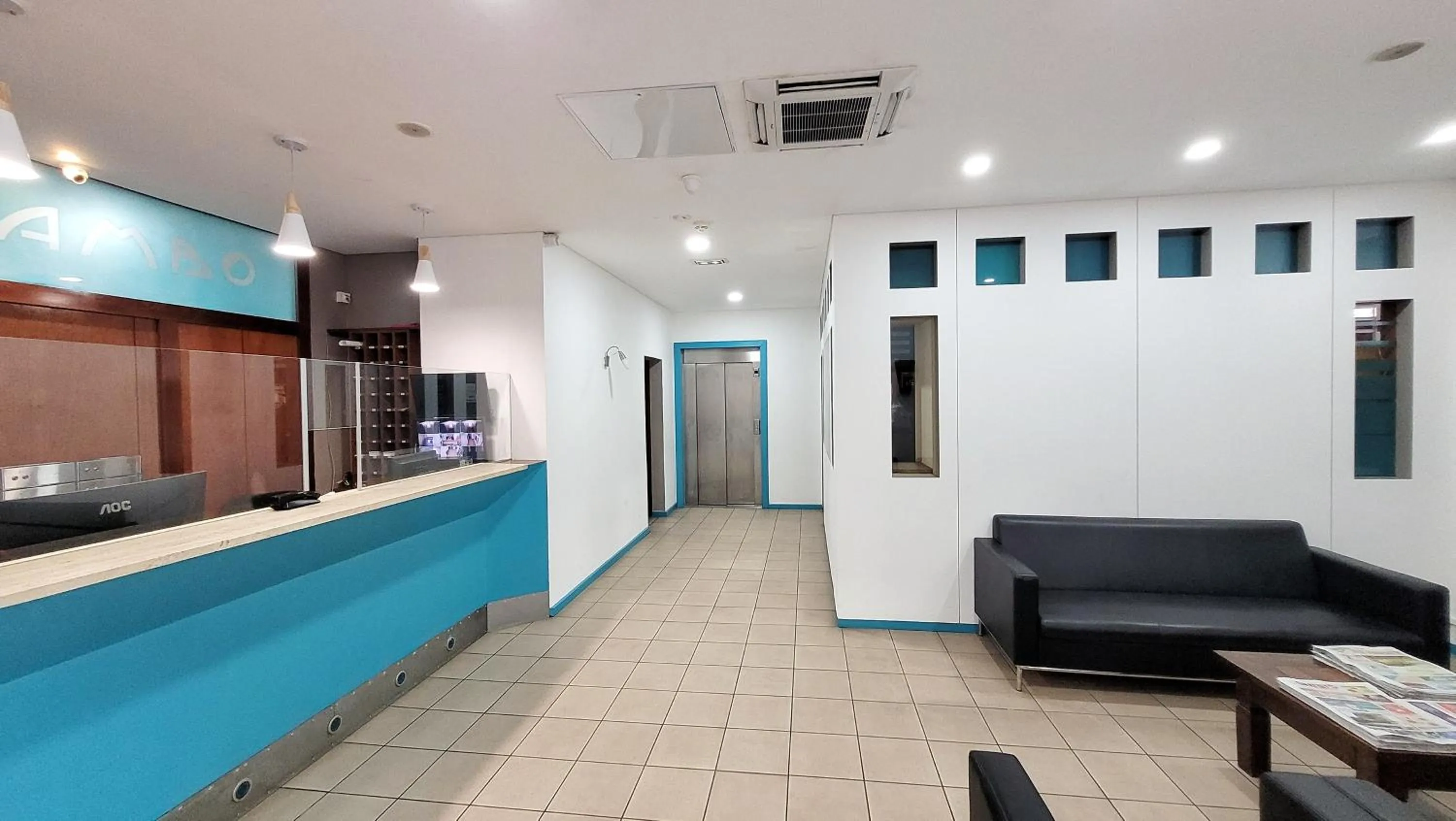 Lobby or reception in Auberge du MOCAMBO