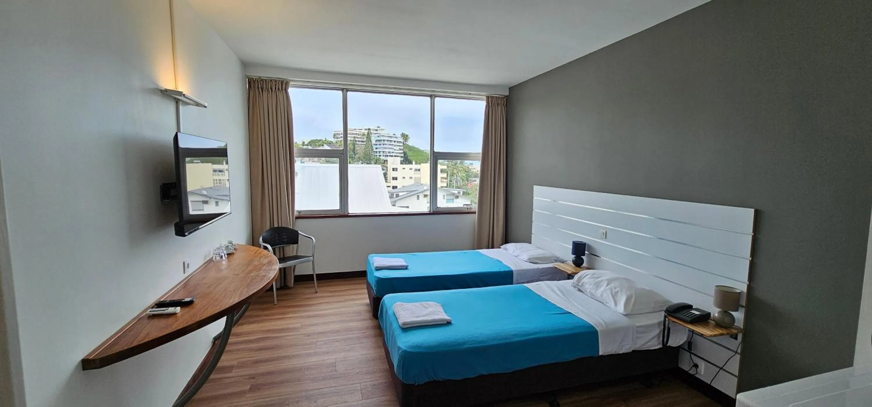 TV and multimedia, Bed in Auberge du MOCAMBO