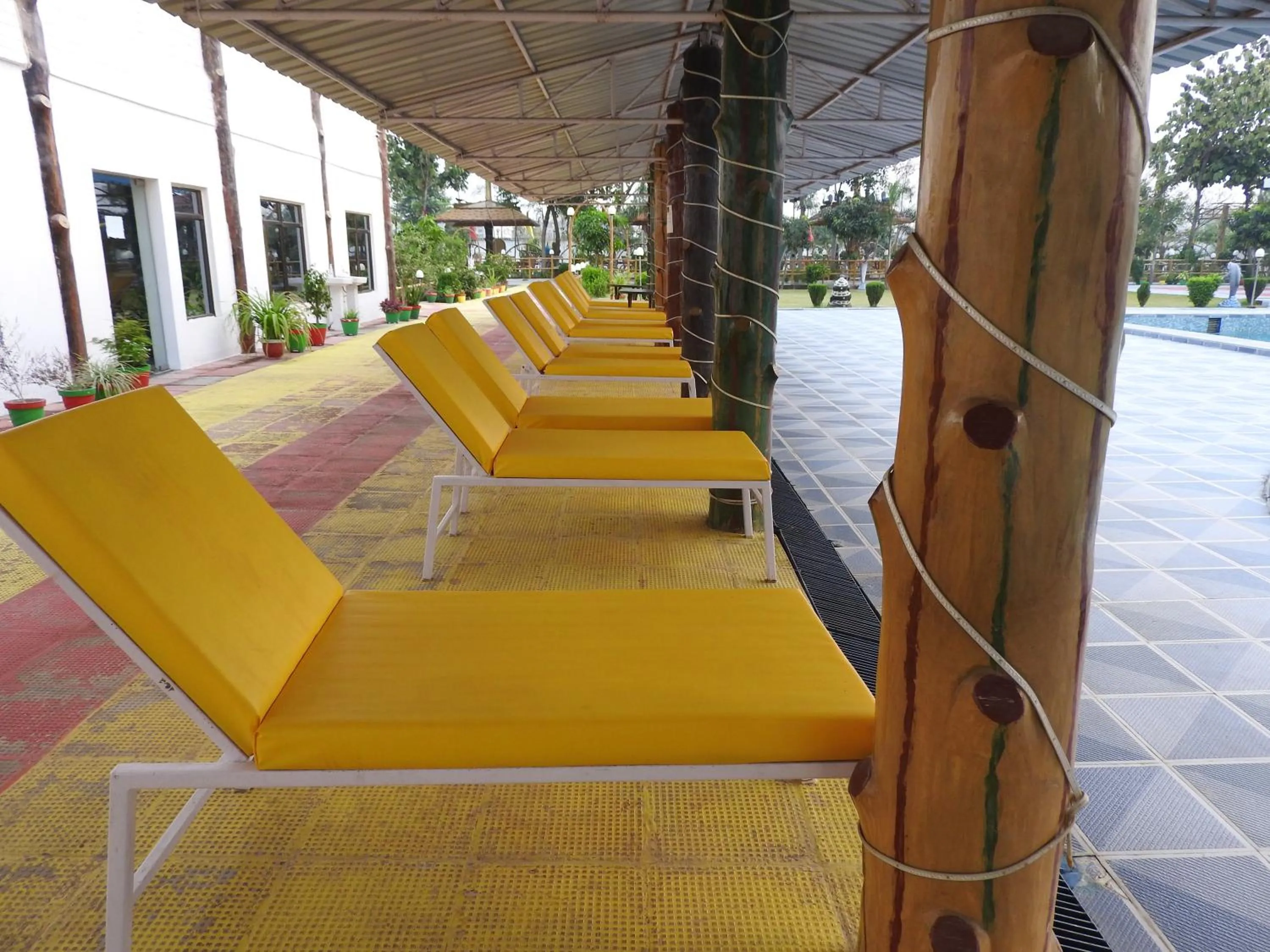 Swimming pool in The Buddha Resort