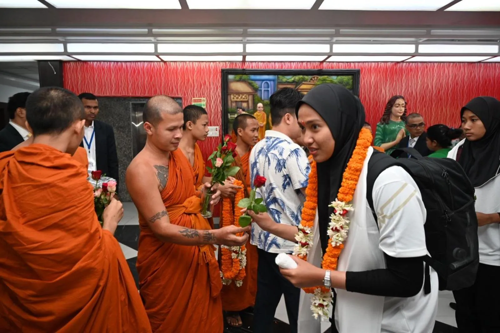 People in The Buddha Resort