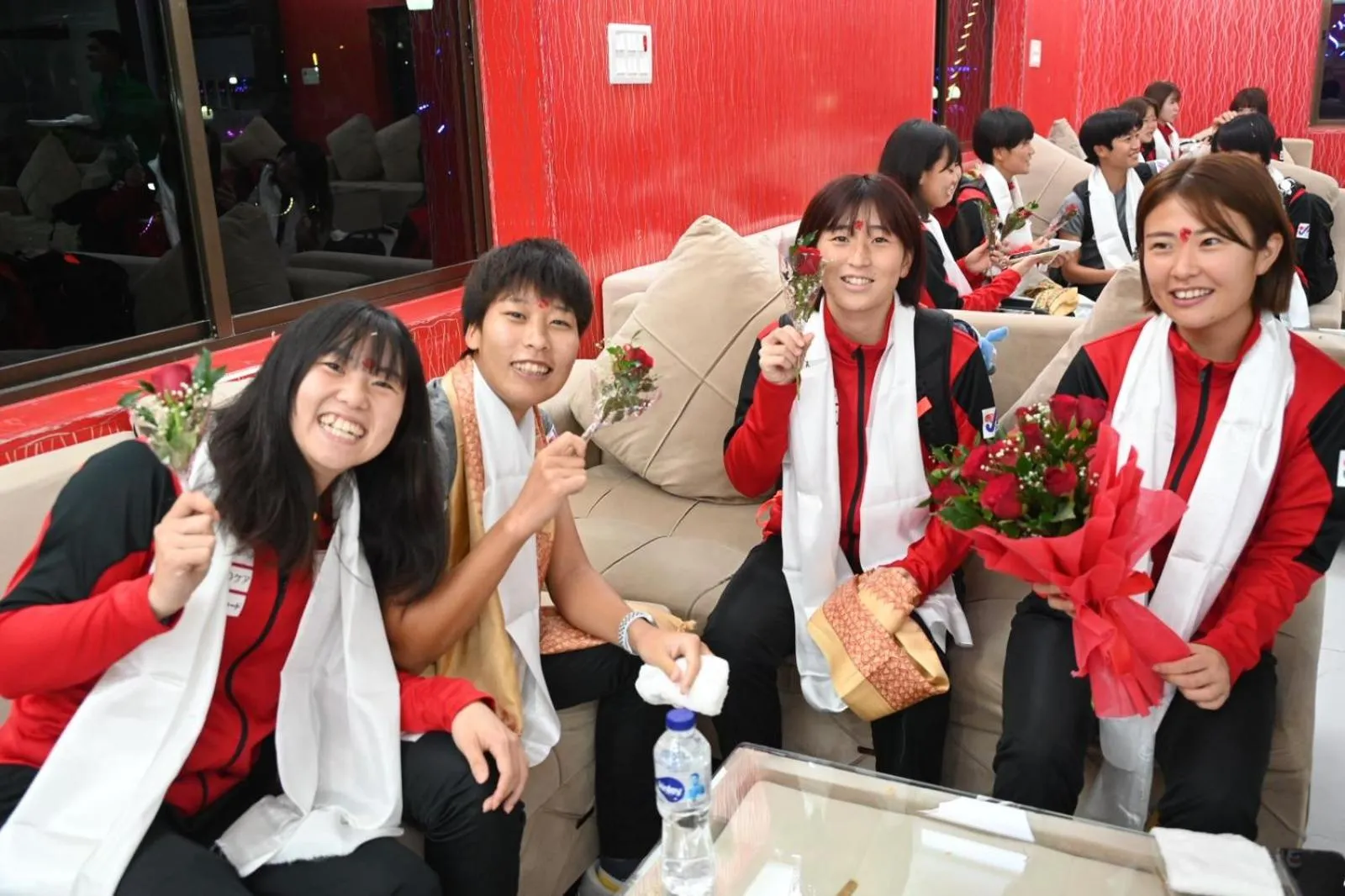 group of guests in The Buddha Resort