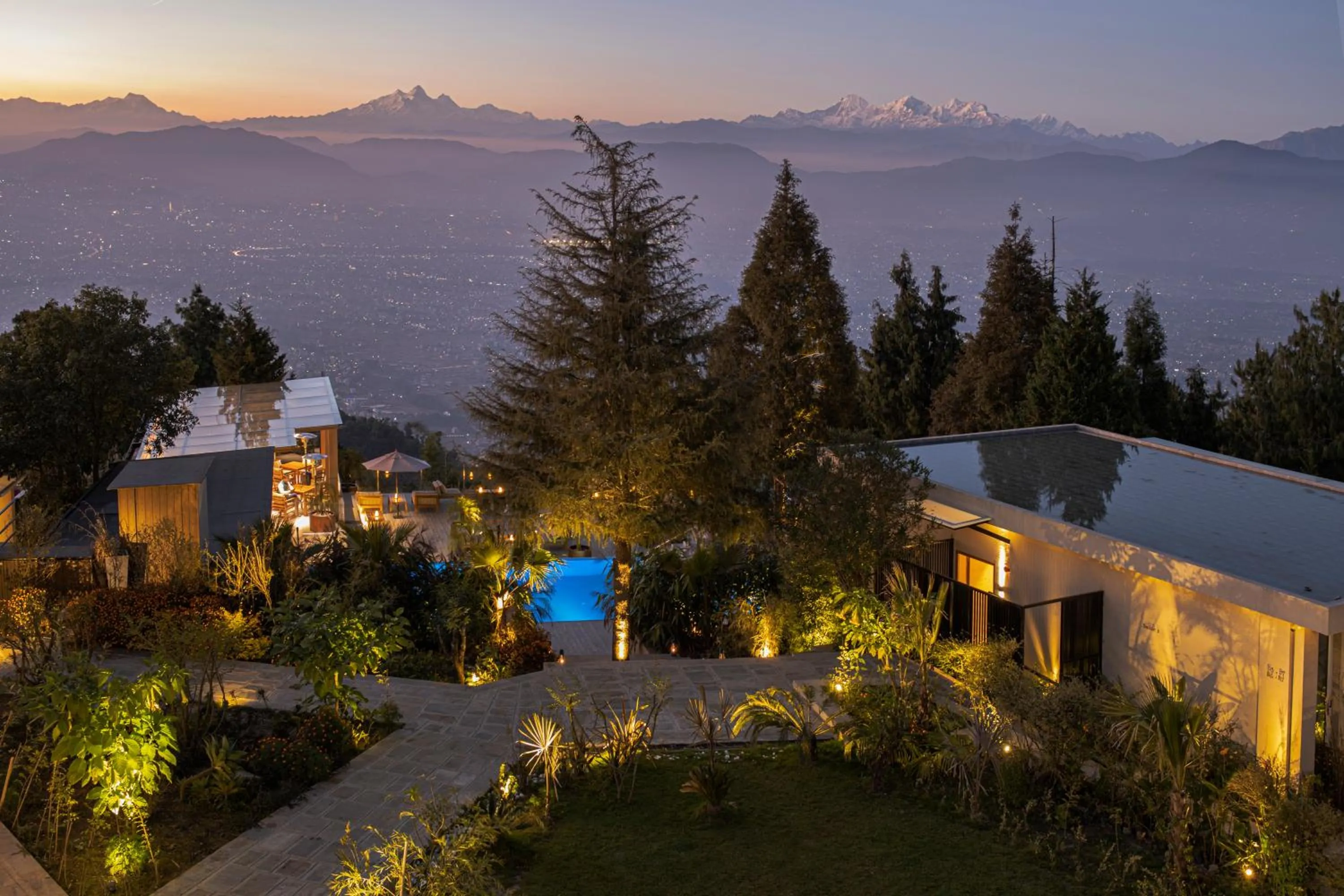 Property building in The Terraces Resort and Spa