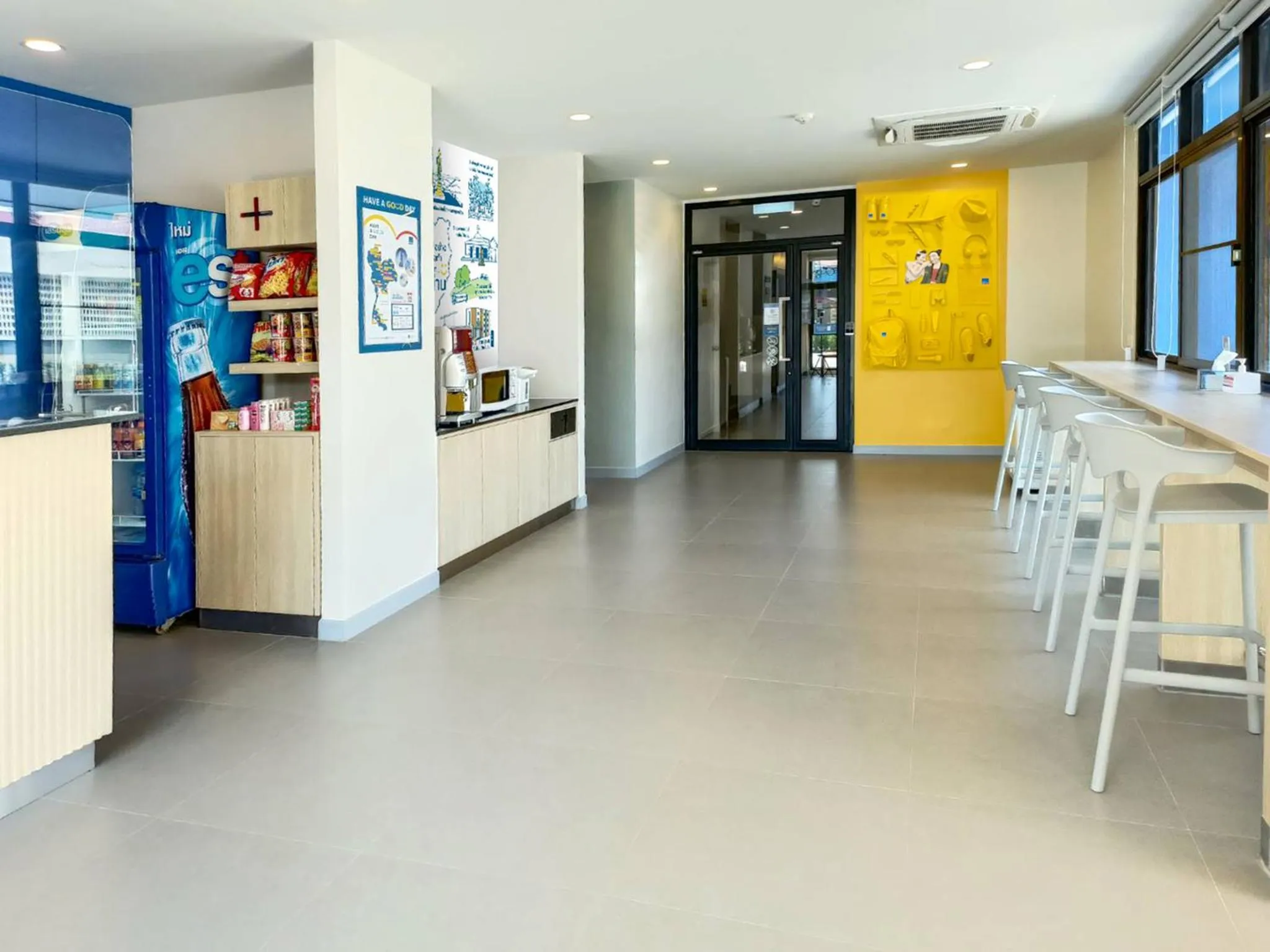 Lobby or reception in HOP INN Nan