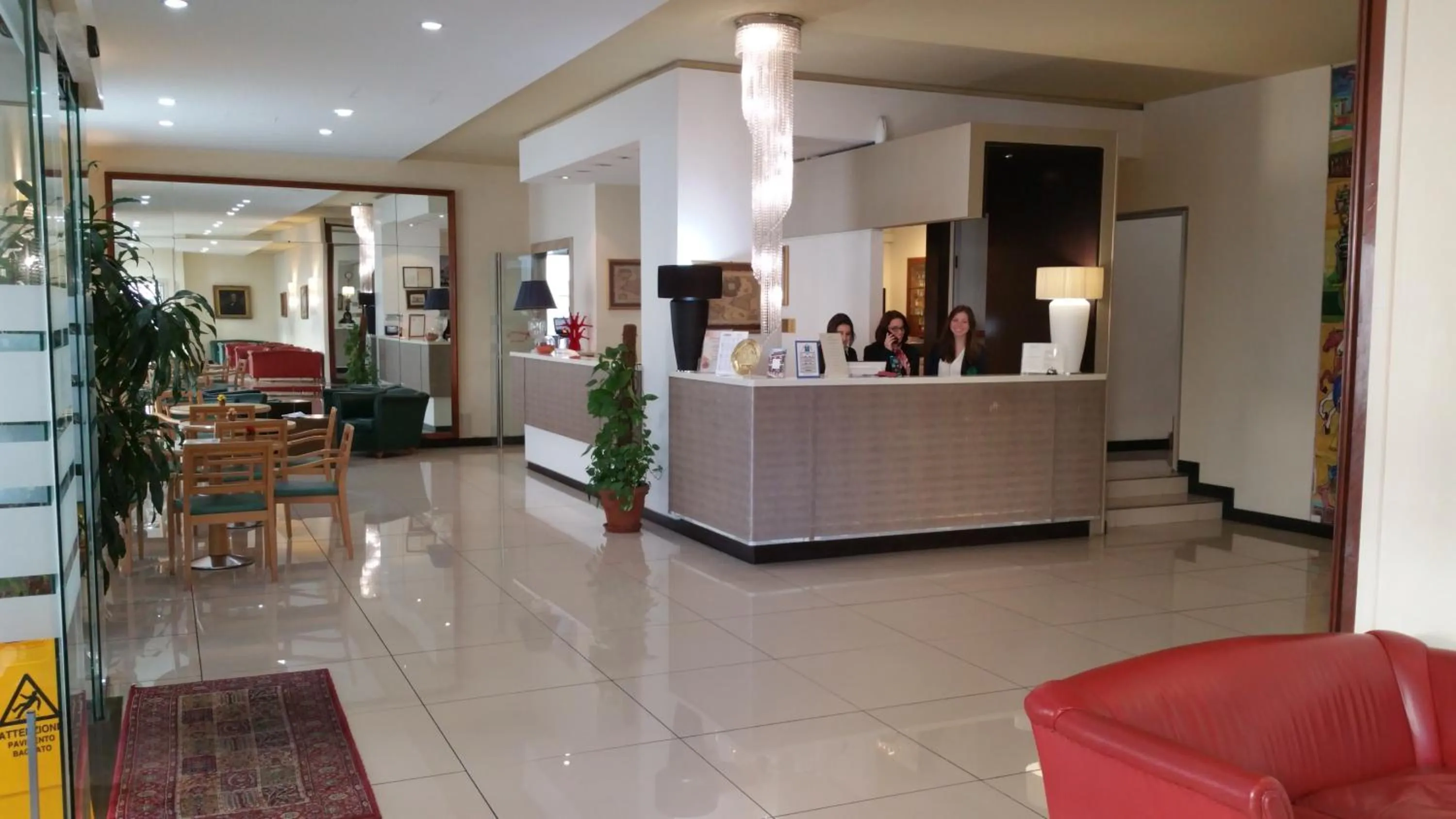 Lobby or reception in Aretusa Palace Hotel