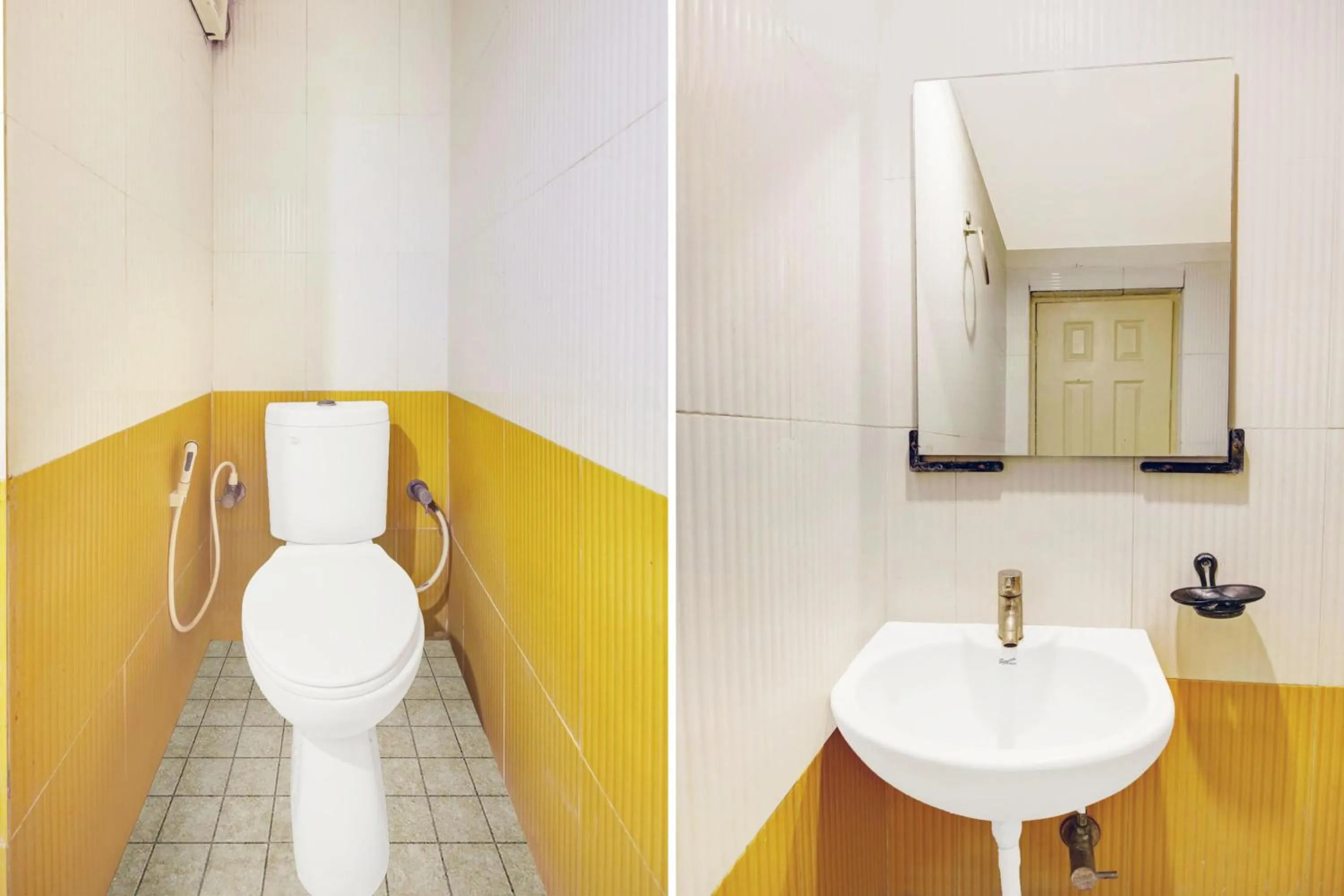 Bathroom in Super Townhouse Mysore City Centre Formerly Hotel Mahendra