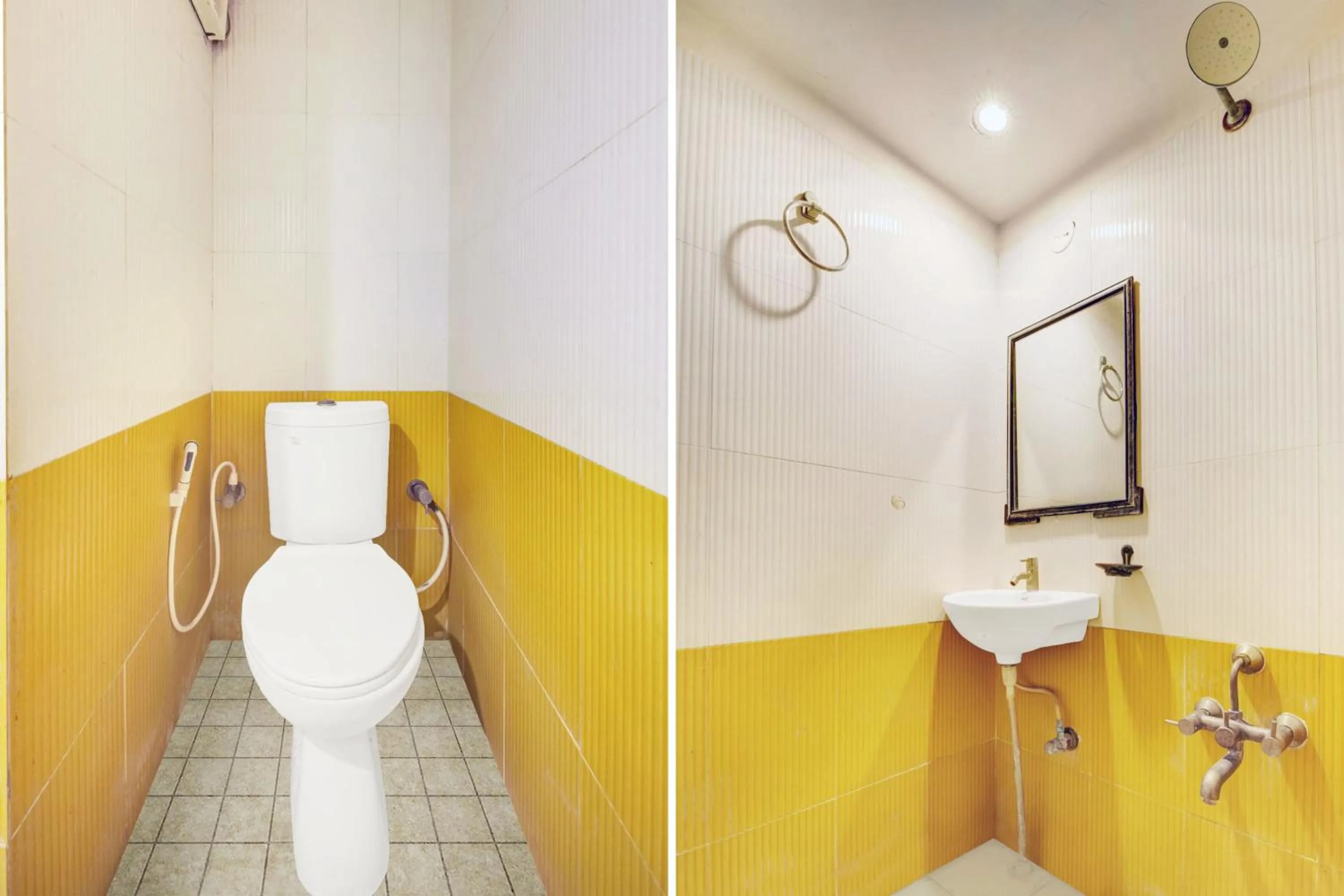 Bathroom in Super Townhouse Mysore City Centre Formerly Hotel Mahendra