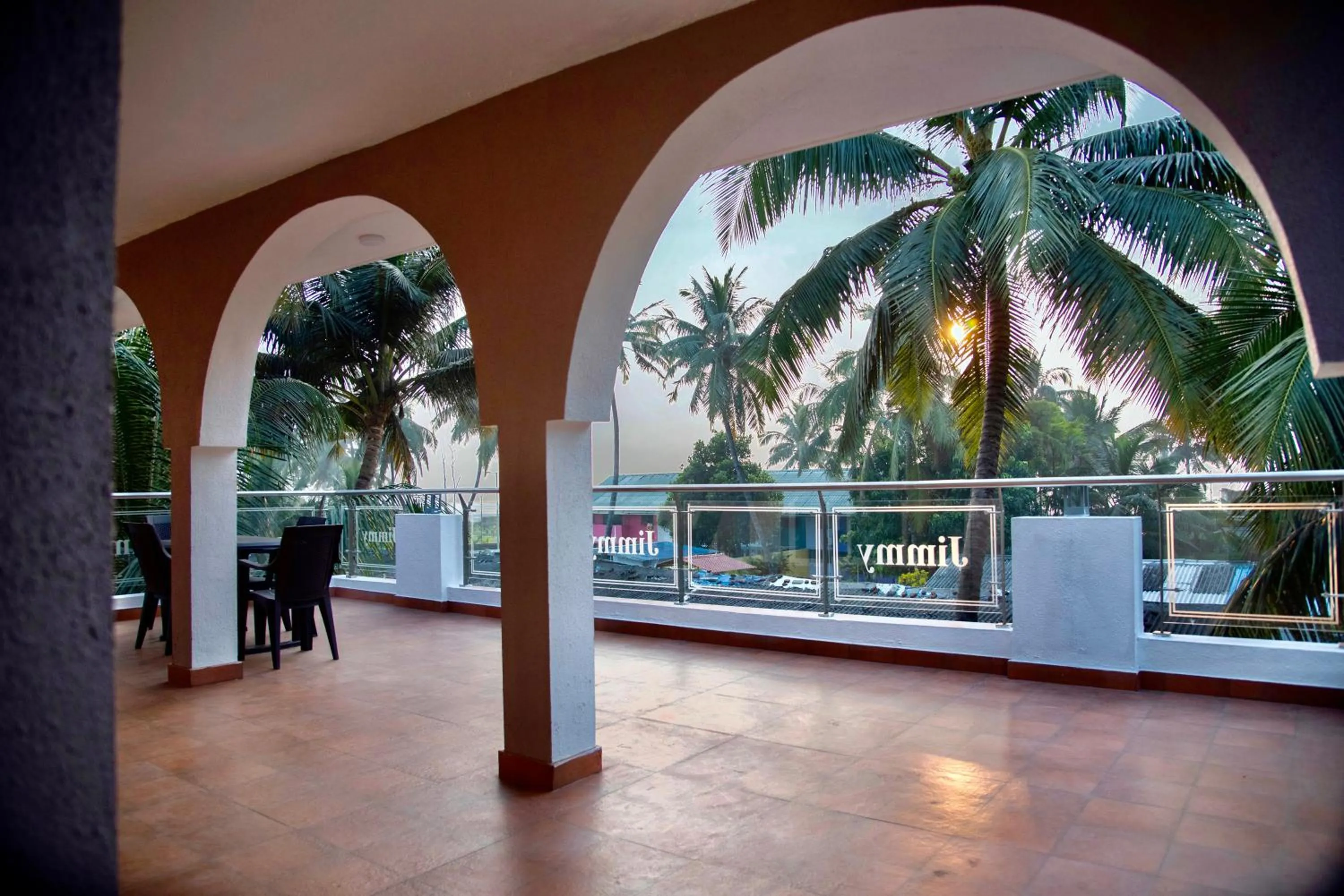 Patio in Jimmy Beach Resort