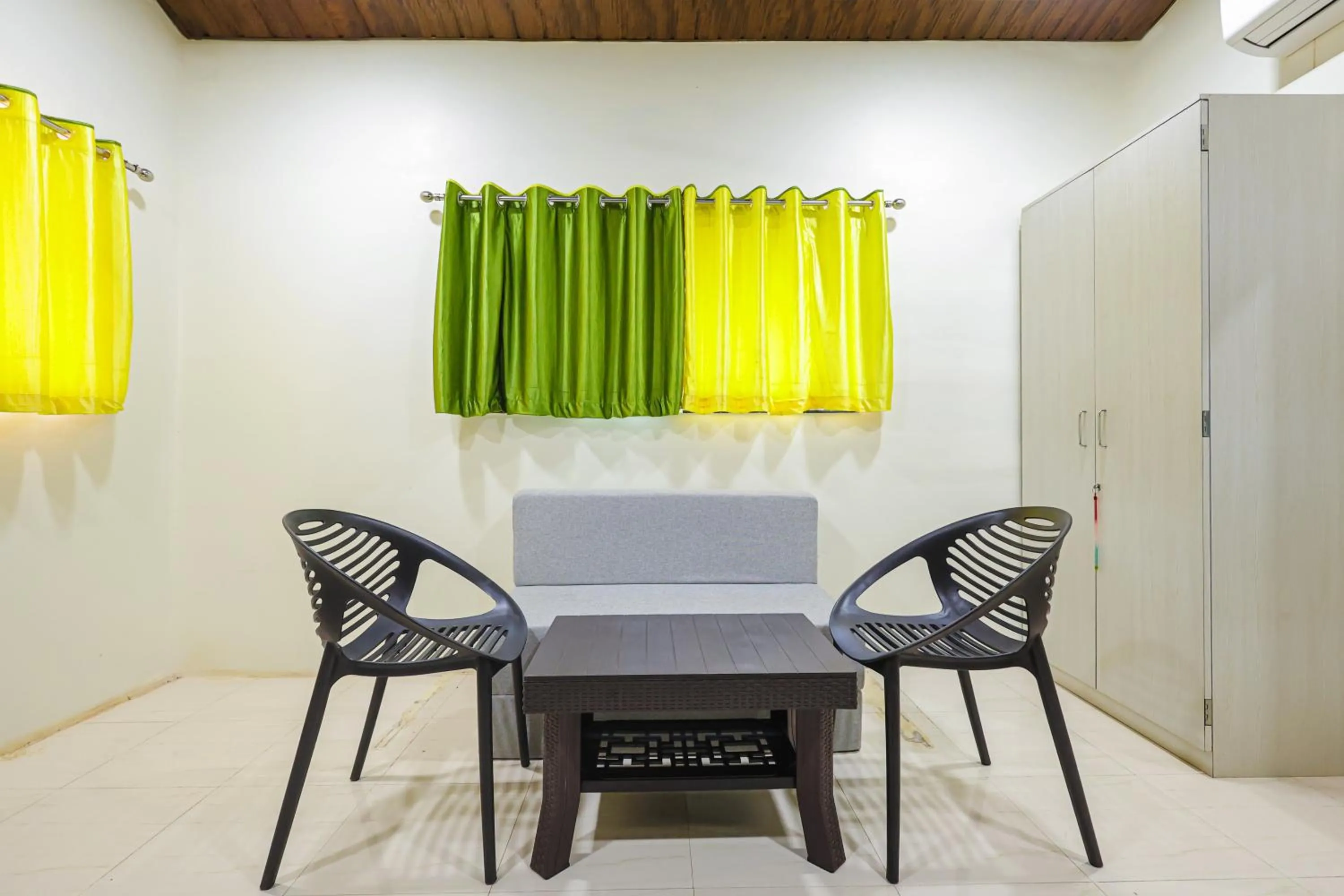 Seating area in Kokanwadi Resort