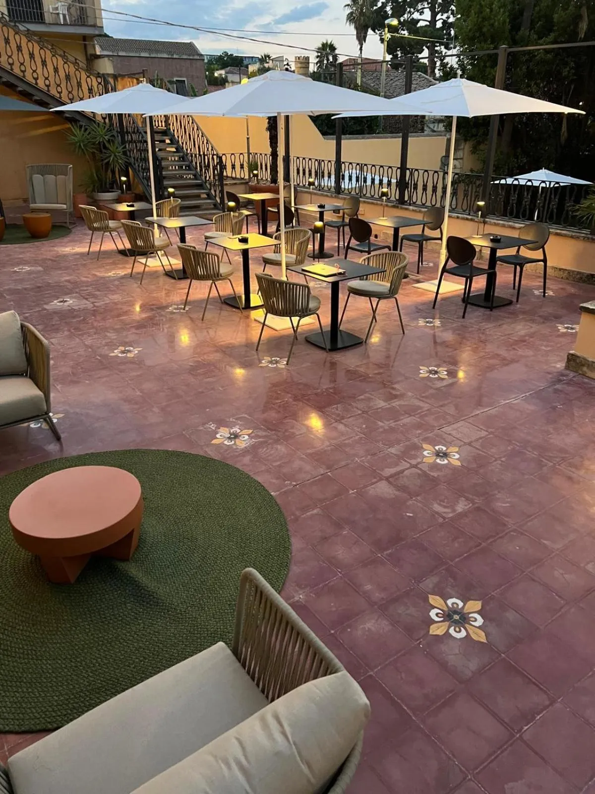 Balcony/Terrace in UNA Hotels One Catania