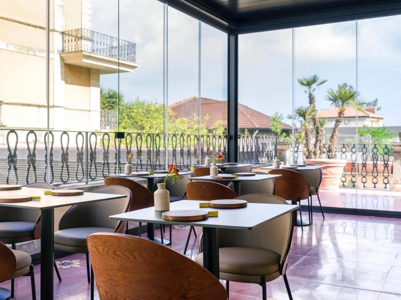 Balcony/Terrace in UNA Hotels One Catania