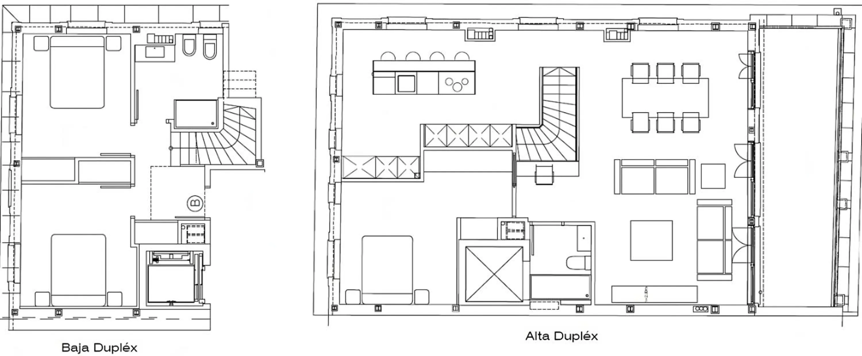 Floor plan in La Gallega by Upper Luxury Housing