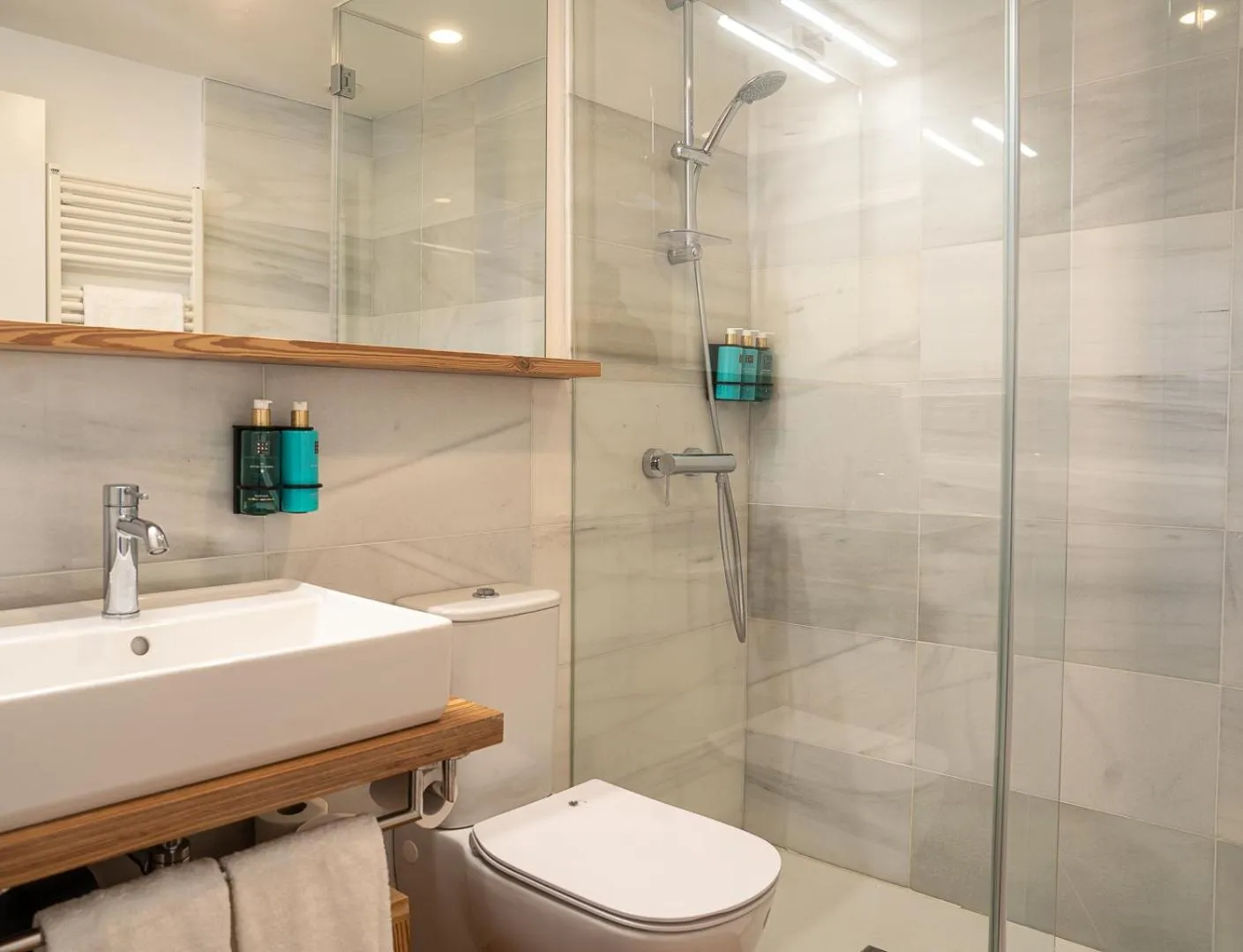 Shower in La Gallega by Upper Luxury Housing