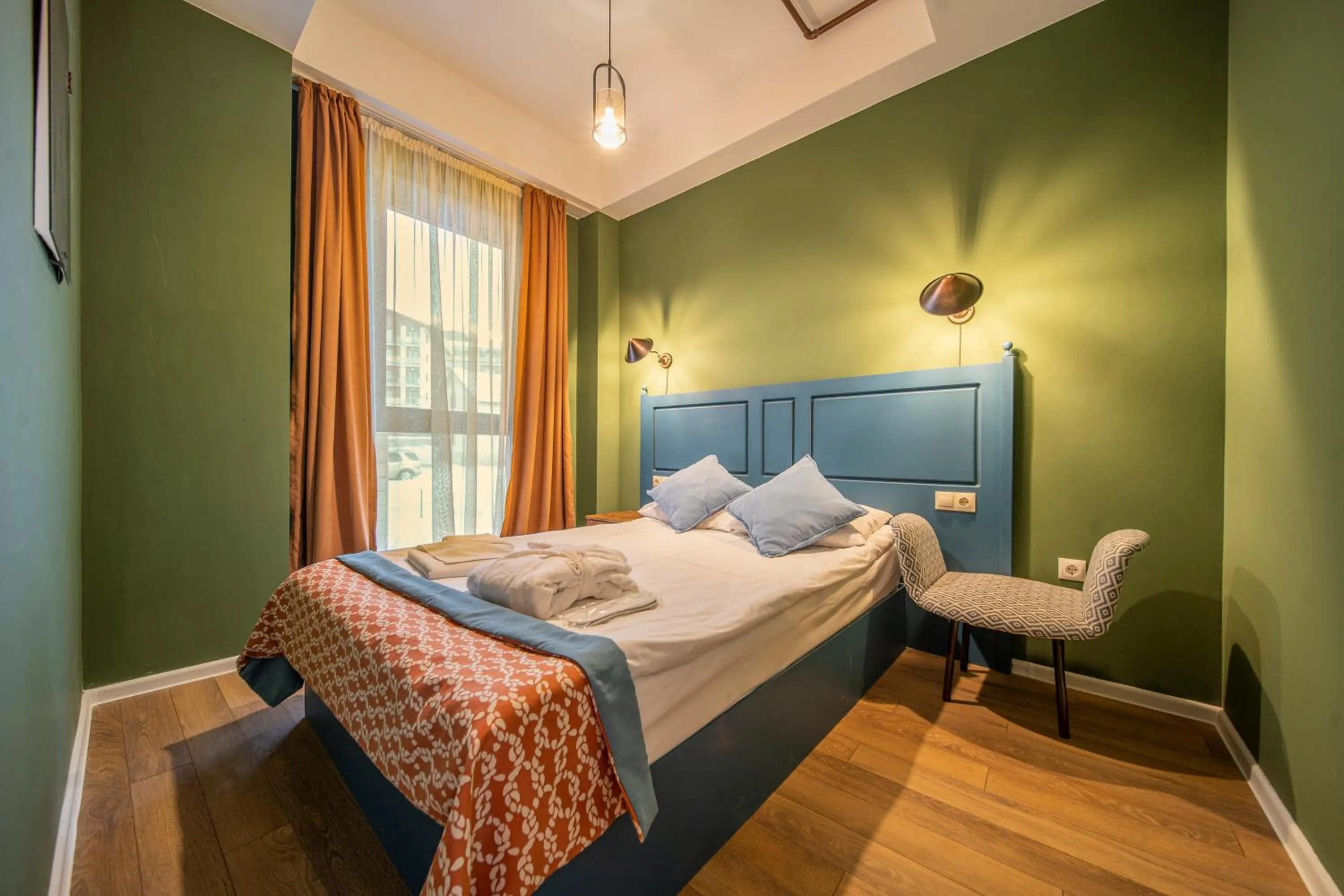 Bed in Raimond Palace Hotel