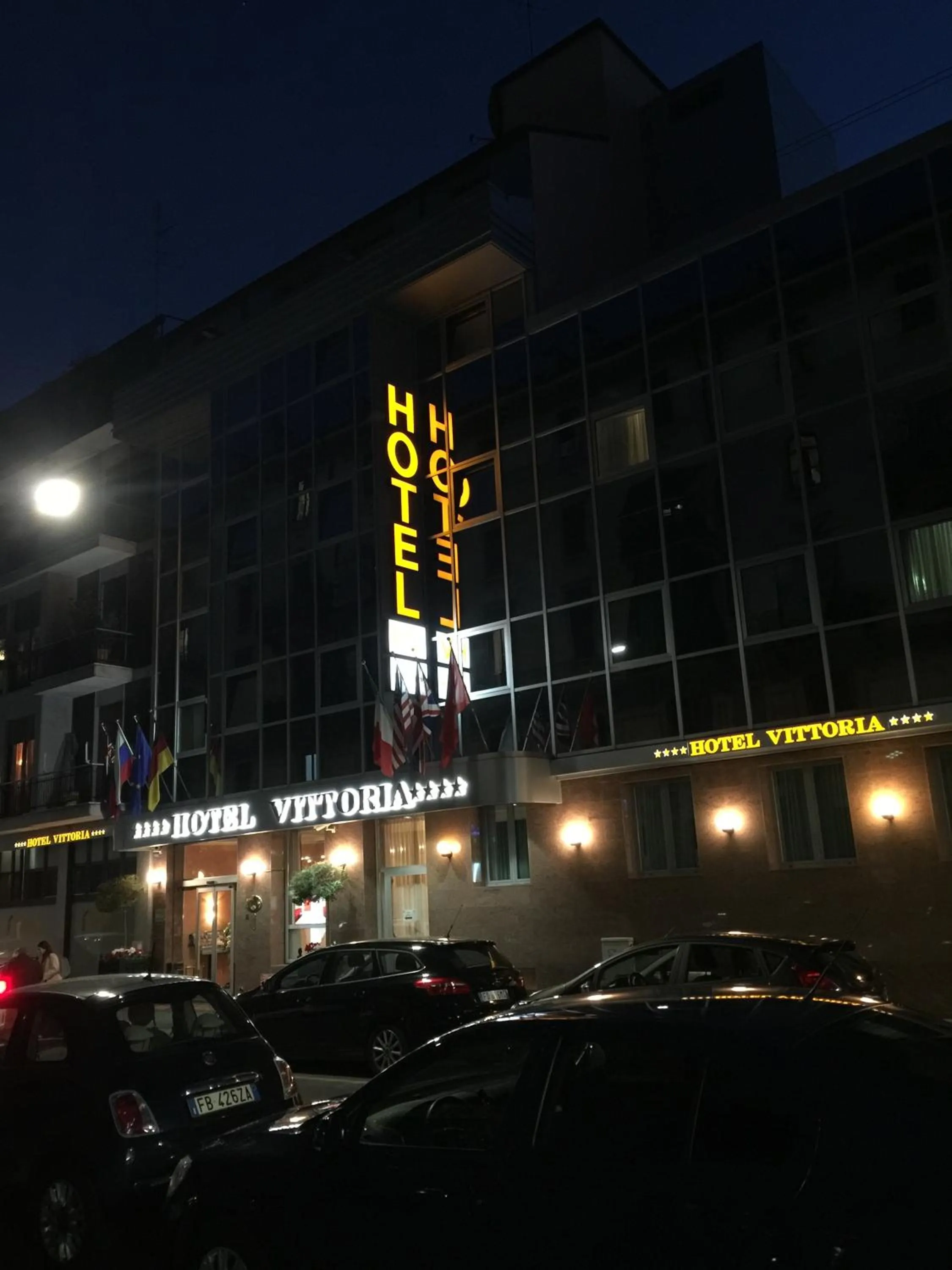 Facade/entrance in Hotel Vittoria