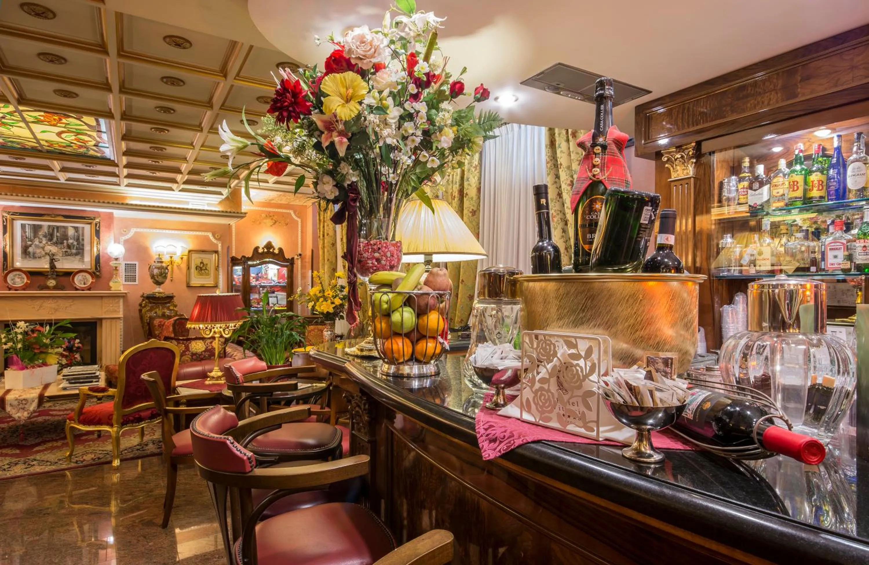 Lounge or bar in Hotel Vittoria