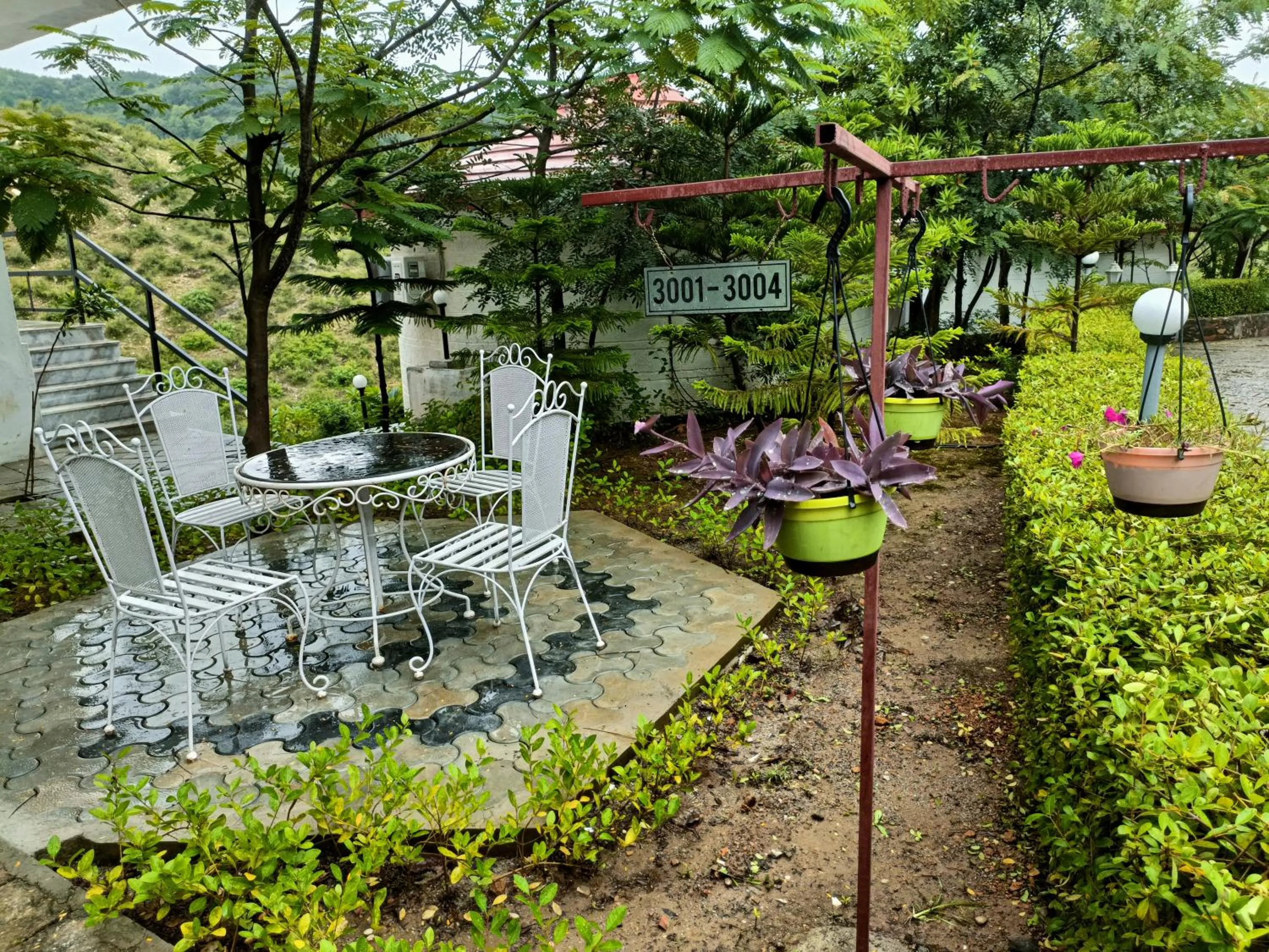 Garden in The HighGarden Resort