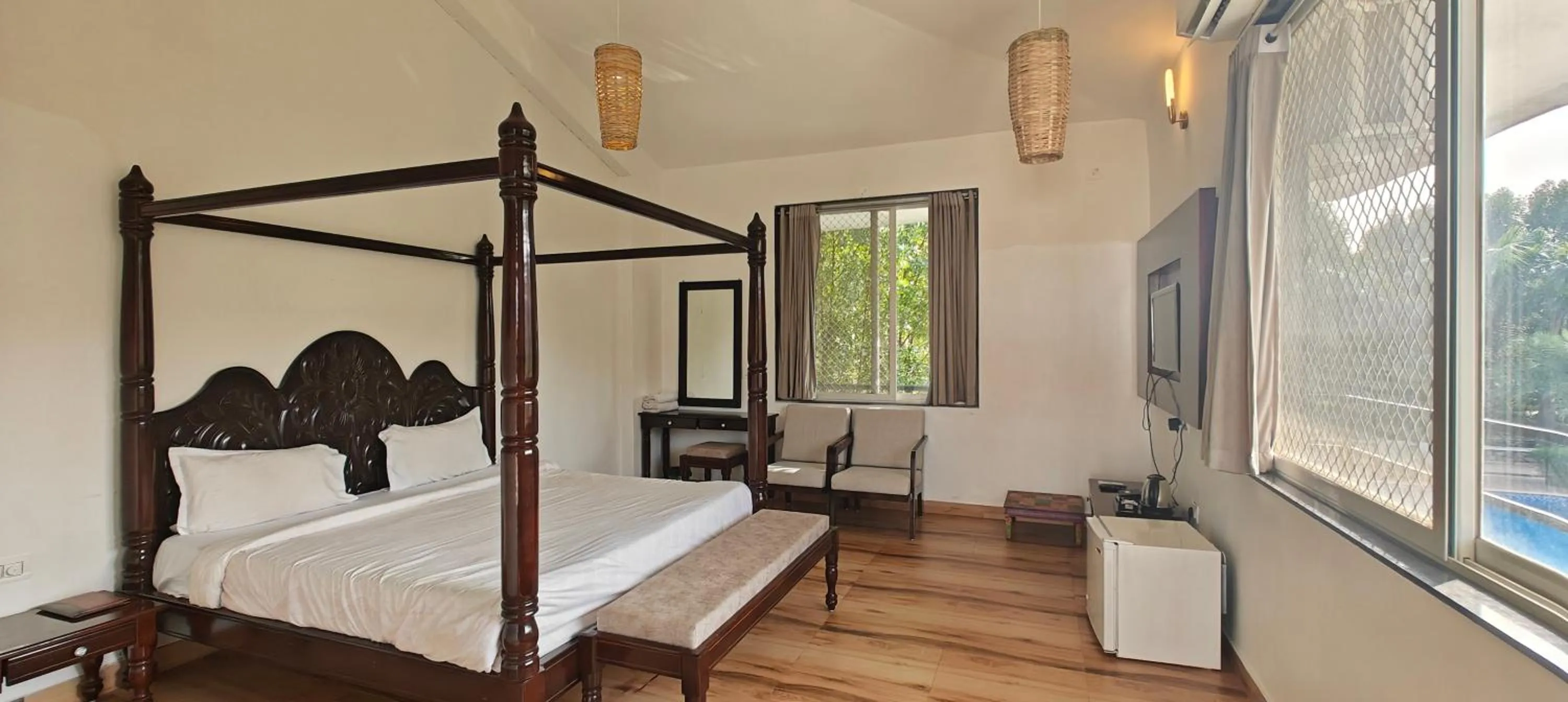 Bed in The HighGarden Resort