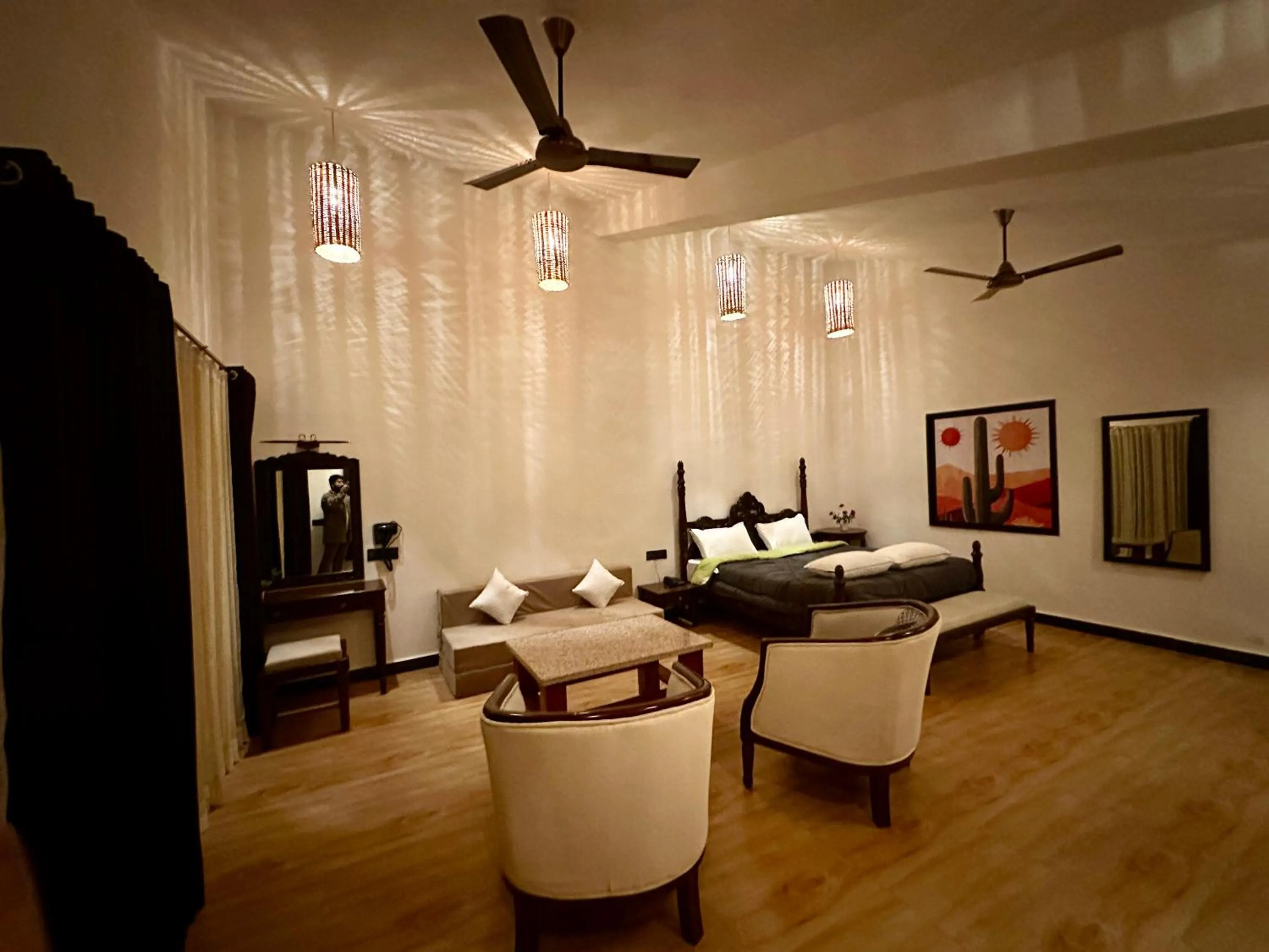 Bed in The HighGarden Resort