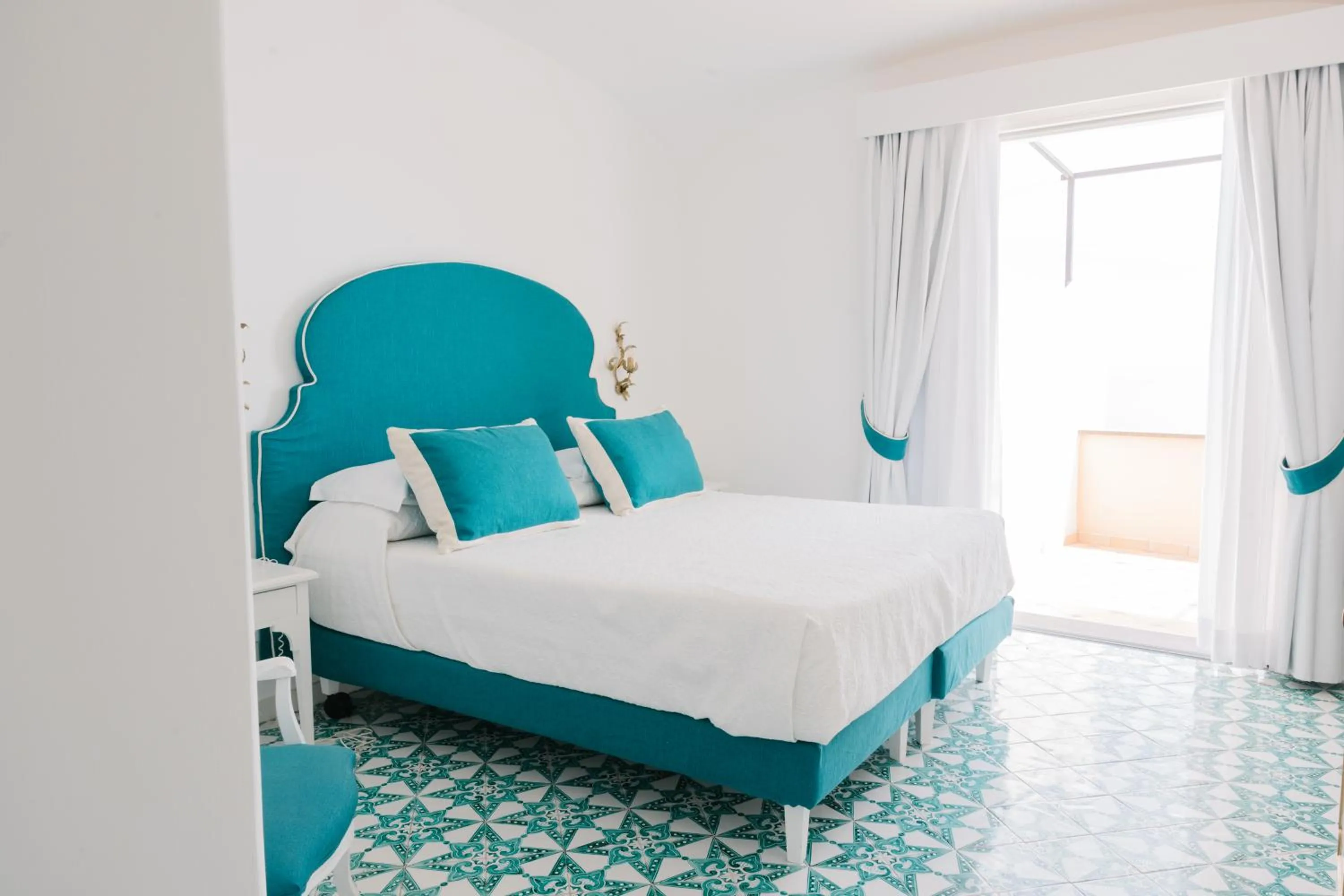 Bedroom, Bed in Hotel Conca d'Oro