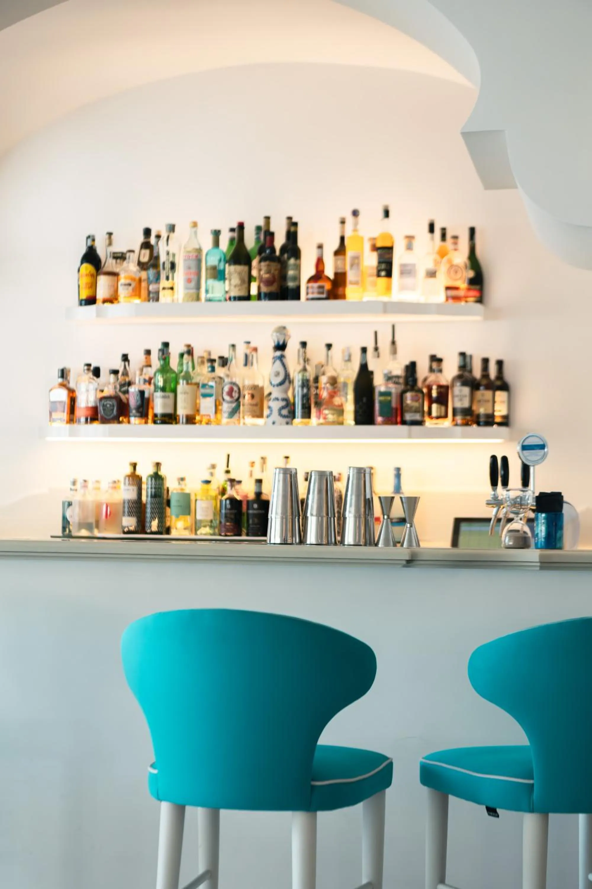 Lounge or bar in Hotel Conca d'Oro