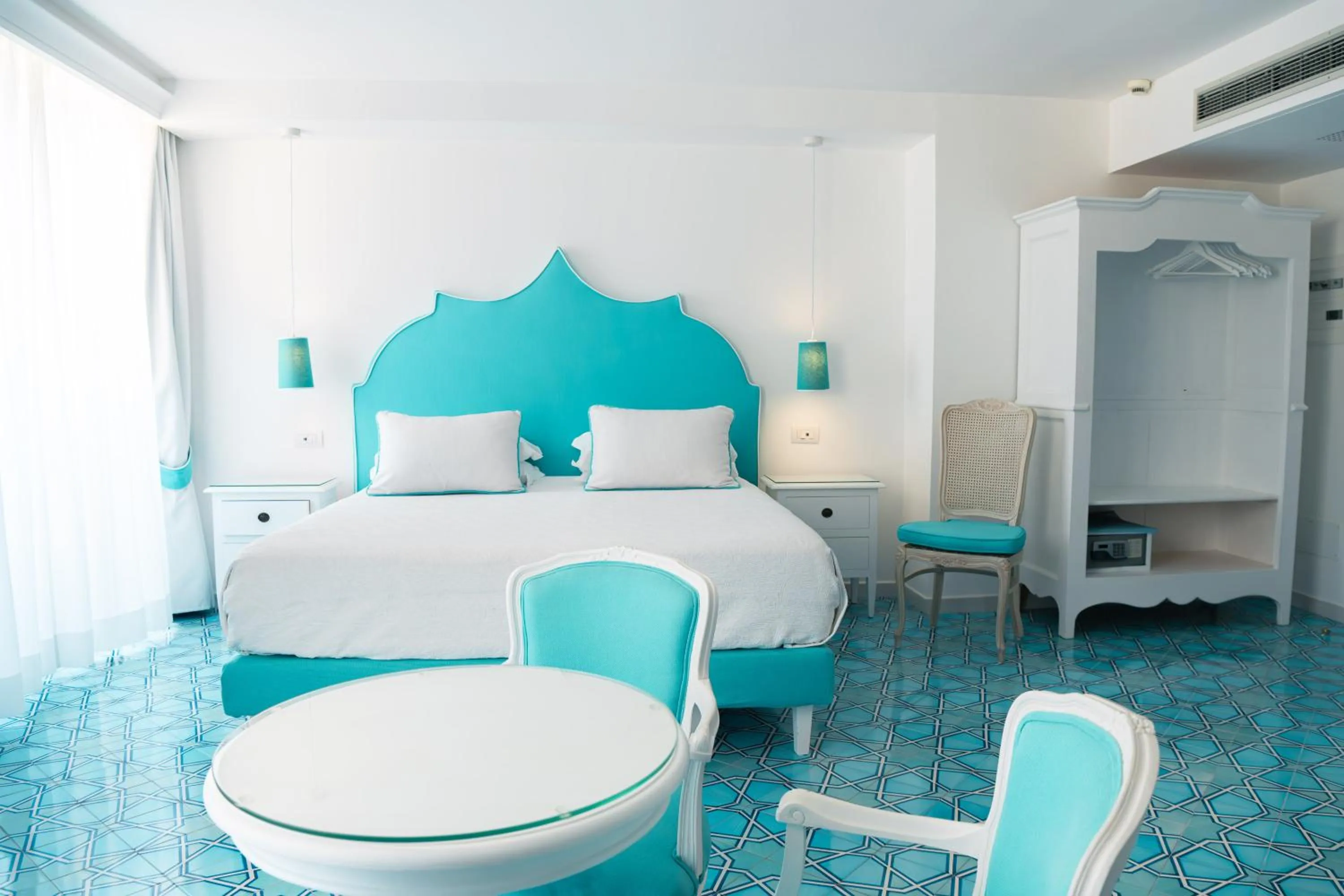 Bedroom, Bed in Hotel Conca d'Oro