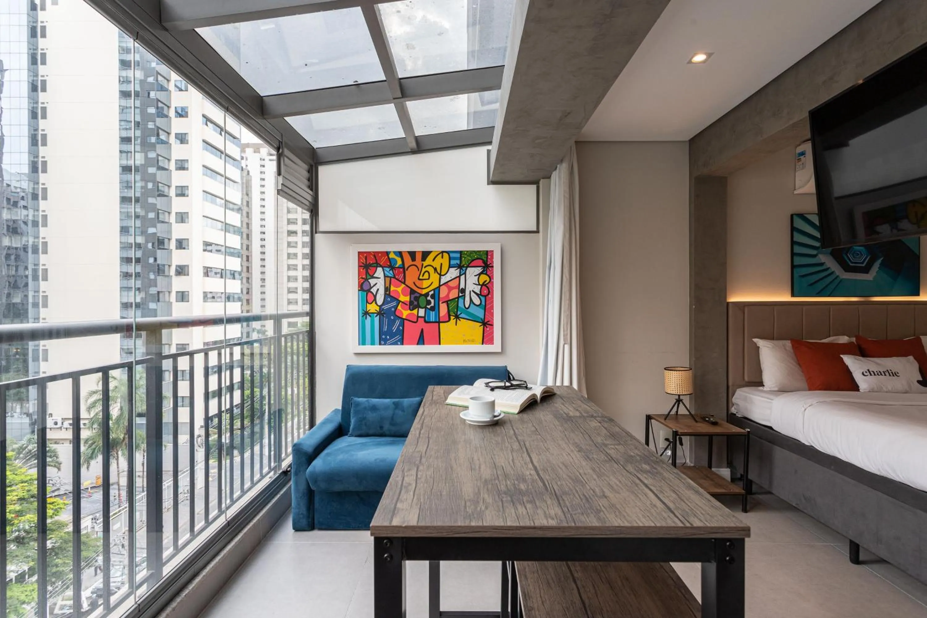 Bed in Charlie Vitrali Moema