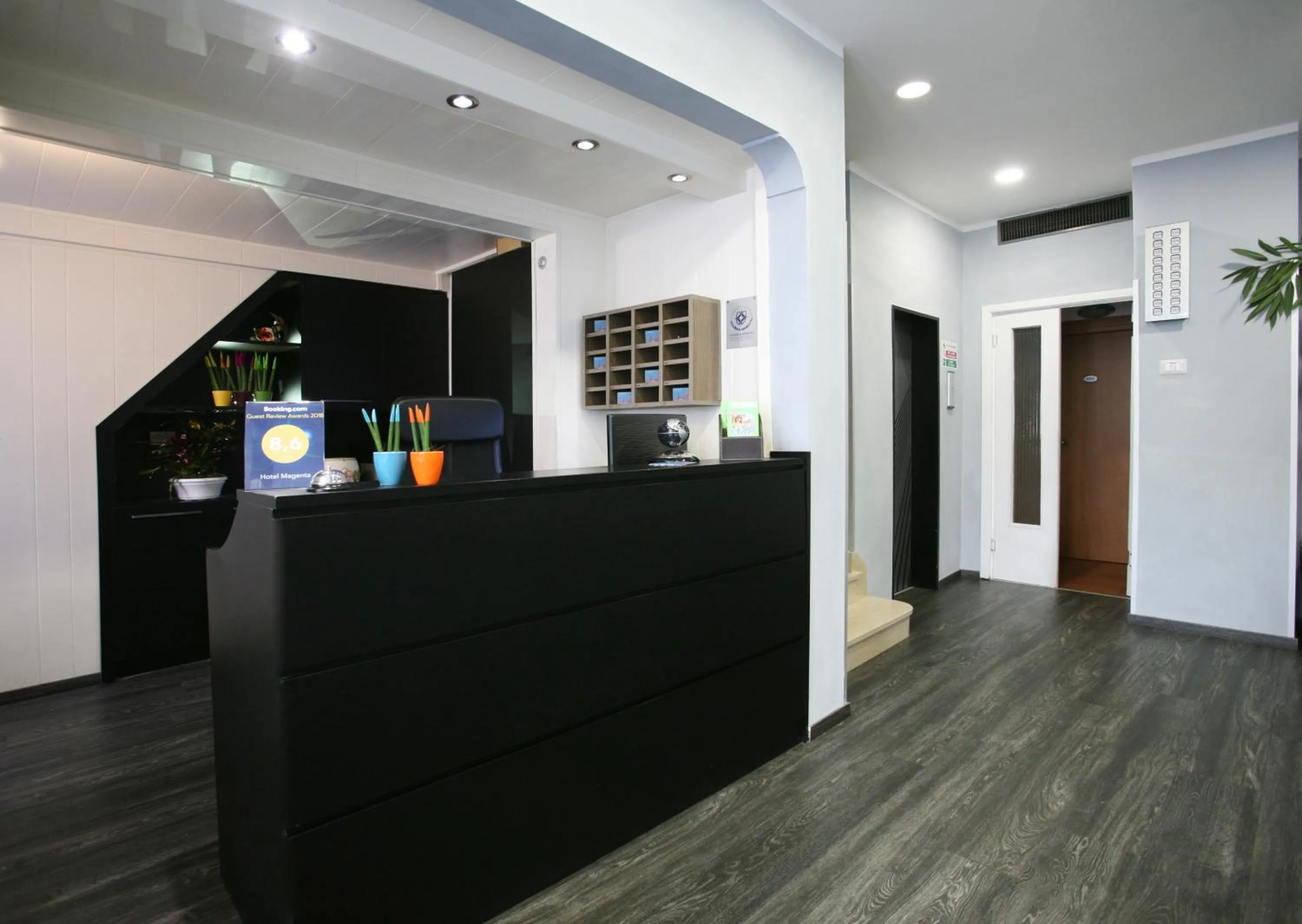 Staff in Hotel Magenta