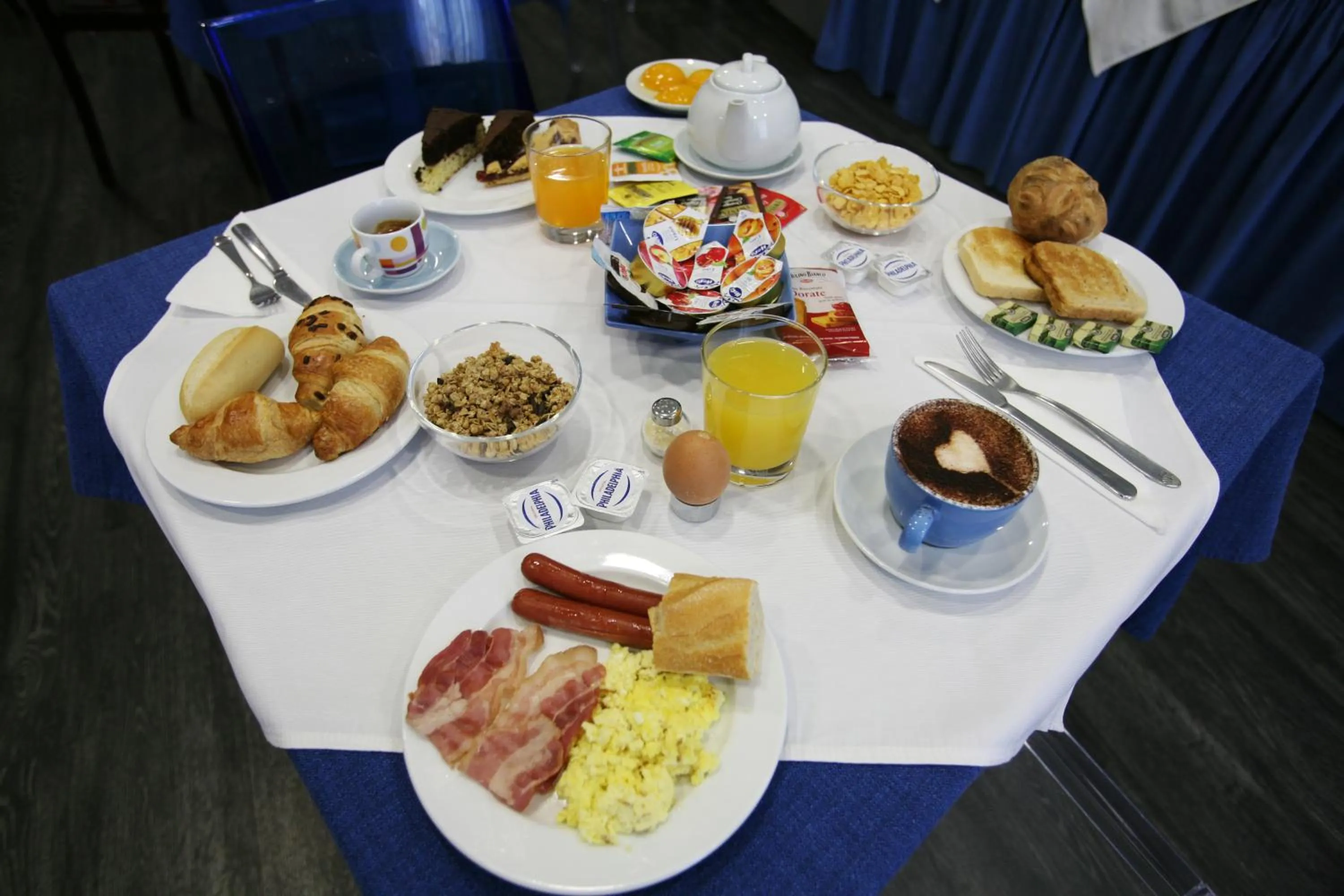 Food and drinks in Hotel Magenta