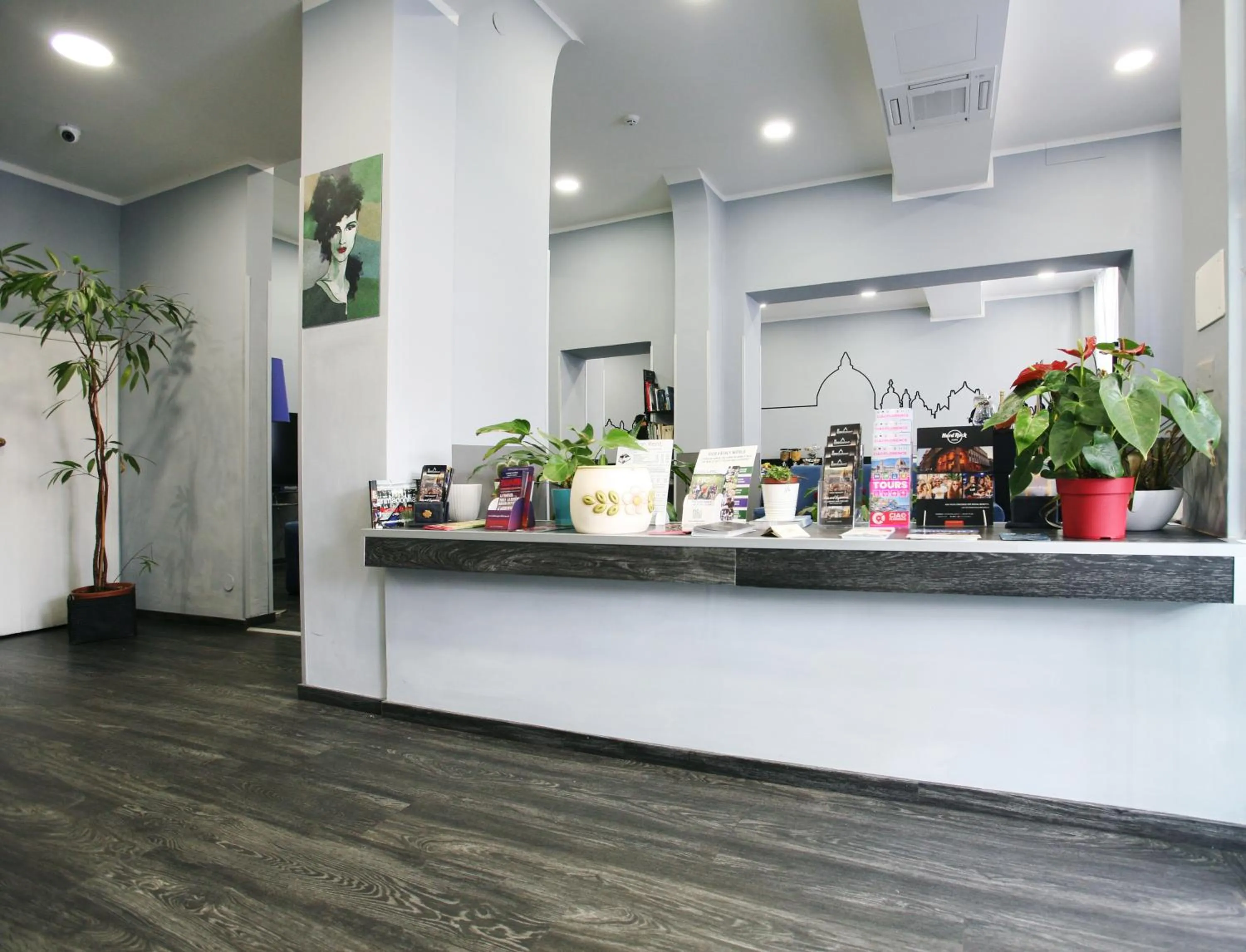 Lobby or reception in Hotel Magenta