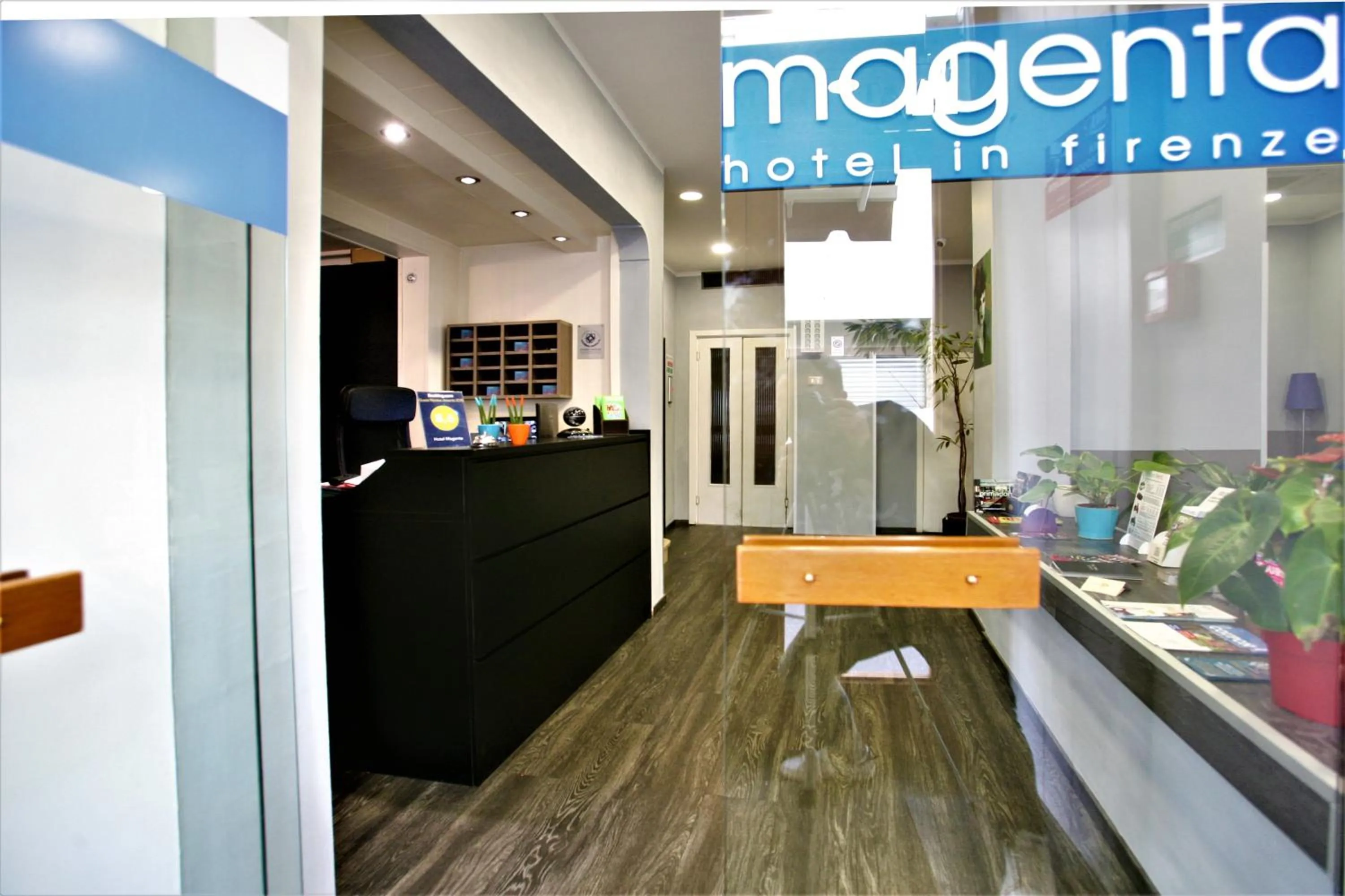Lobby or reception in Hotel Magenta
