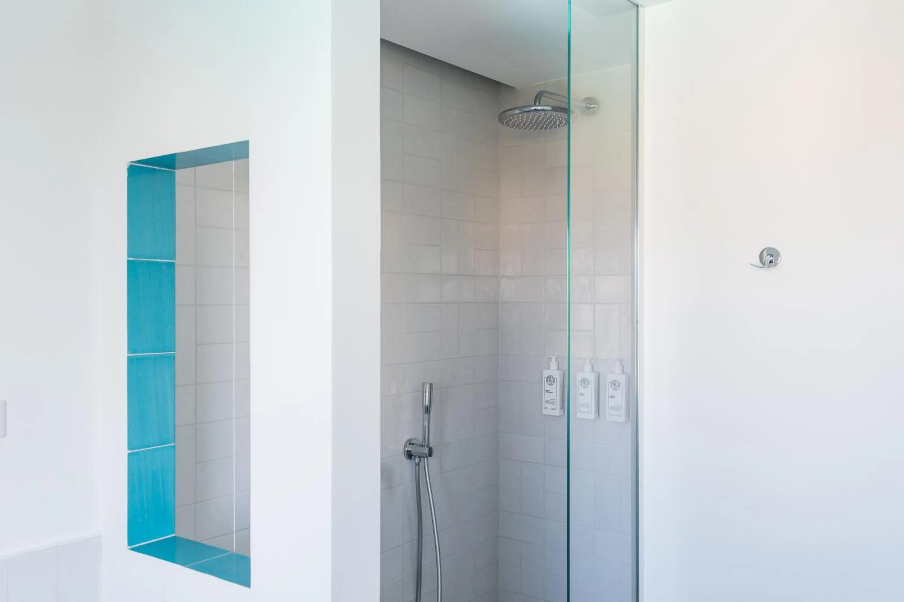 Shower in Grand Hotel Flora