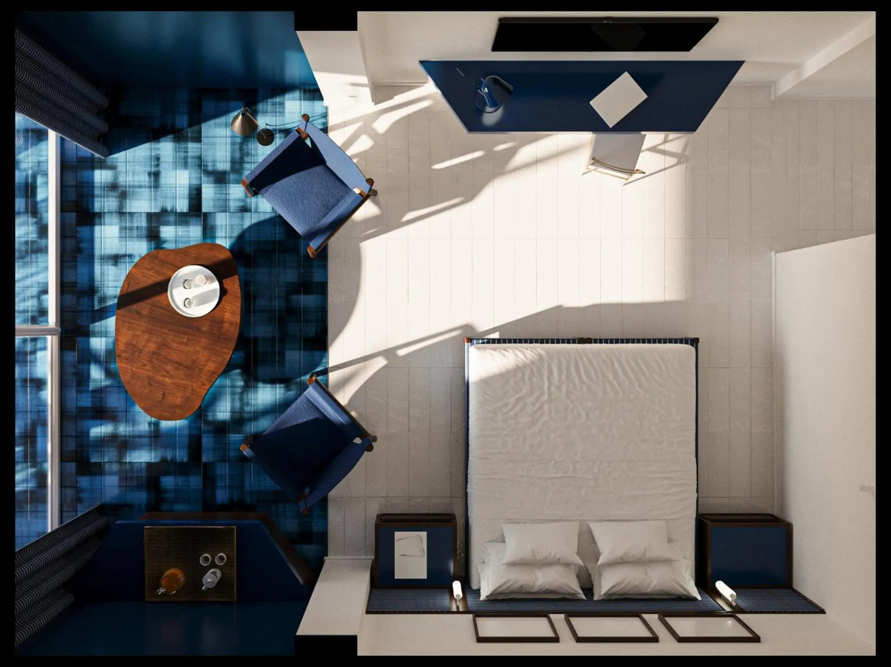 Living room in Grand Hotel Flora