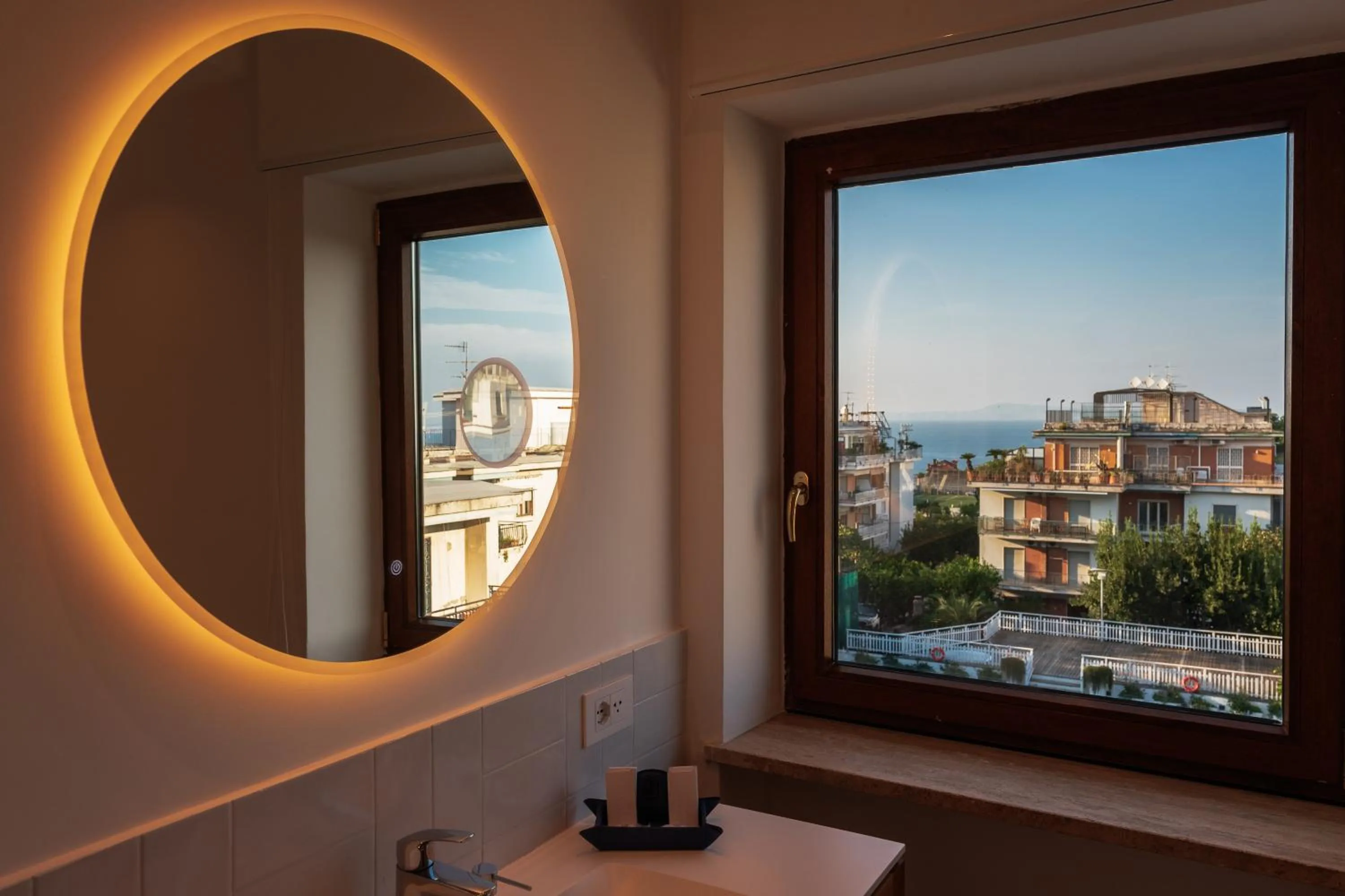 Bathroom in Grand Hotel Flora