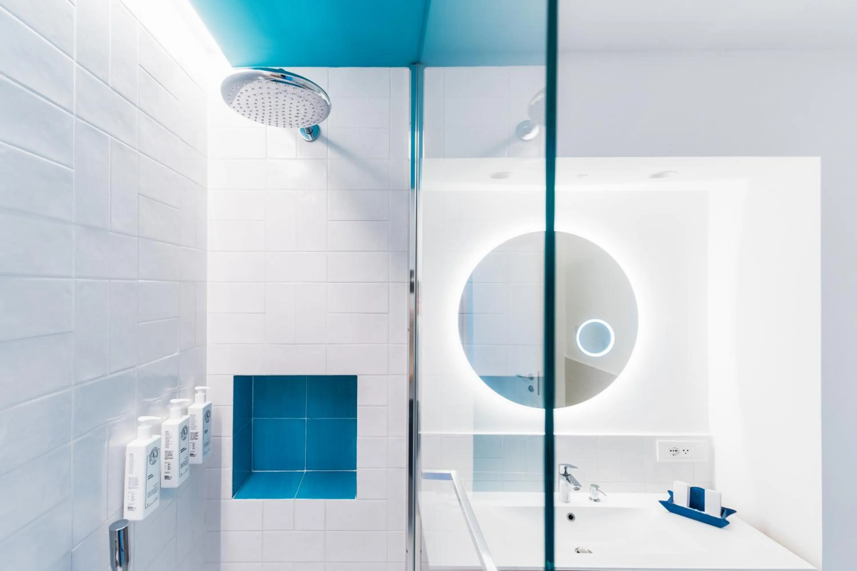 Bathroom in Grand Hotel Flora