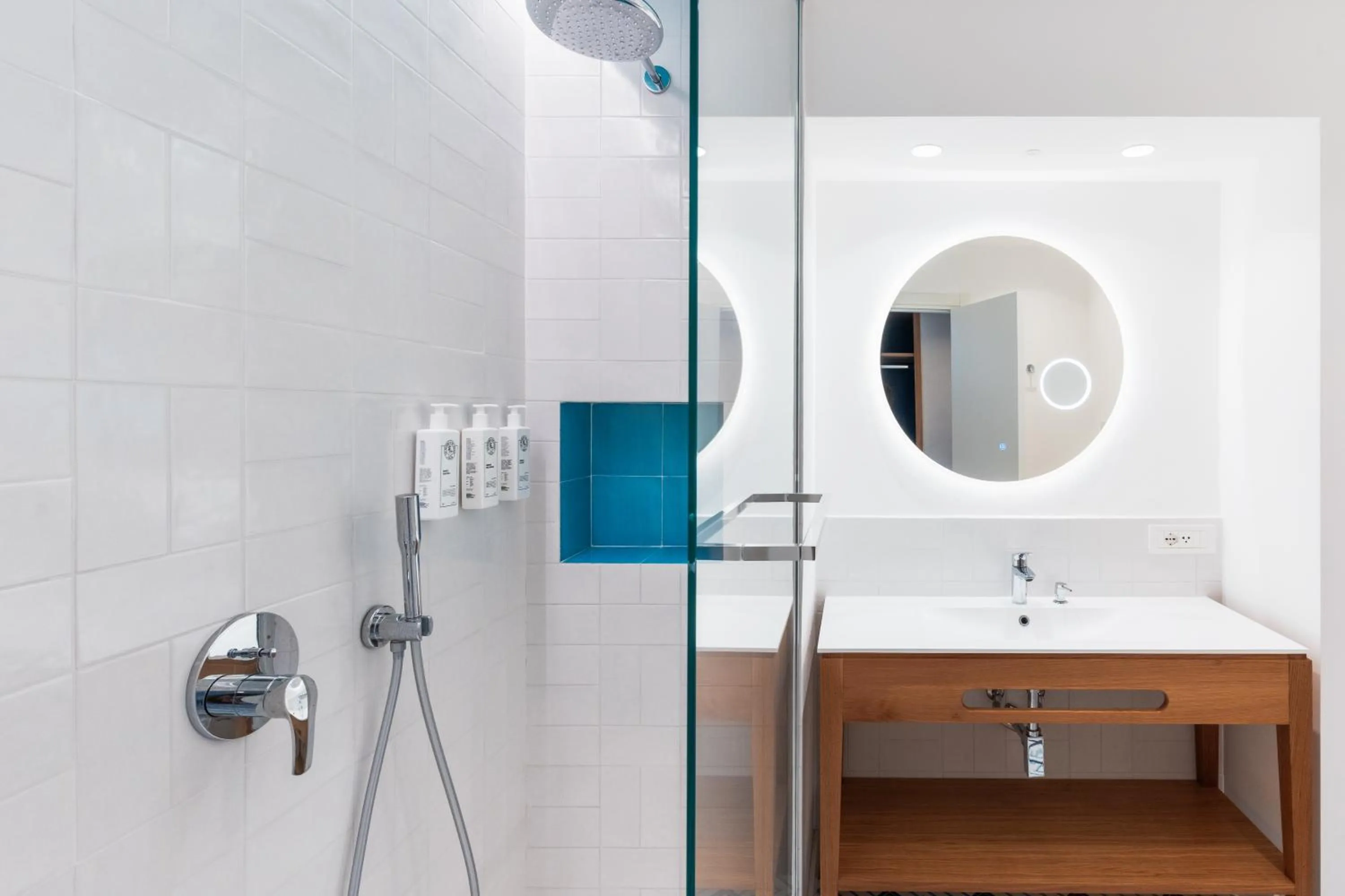 Bathroom in Grand Hotel Flora