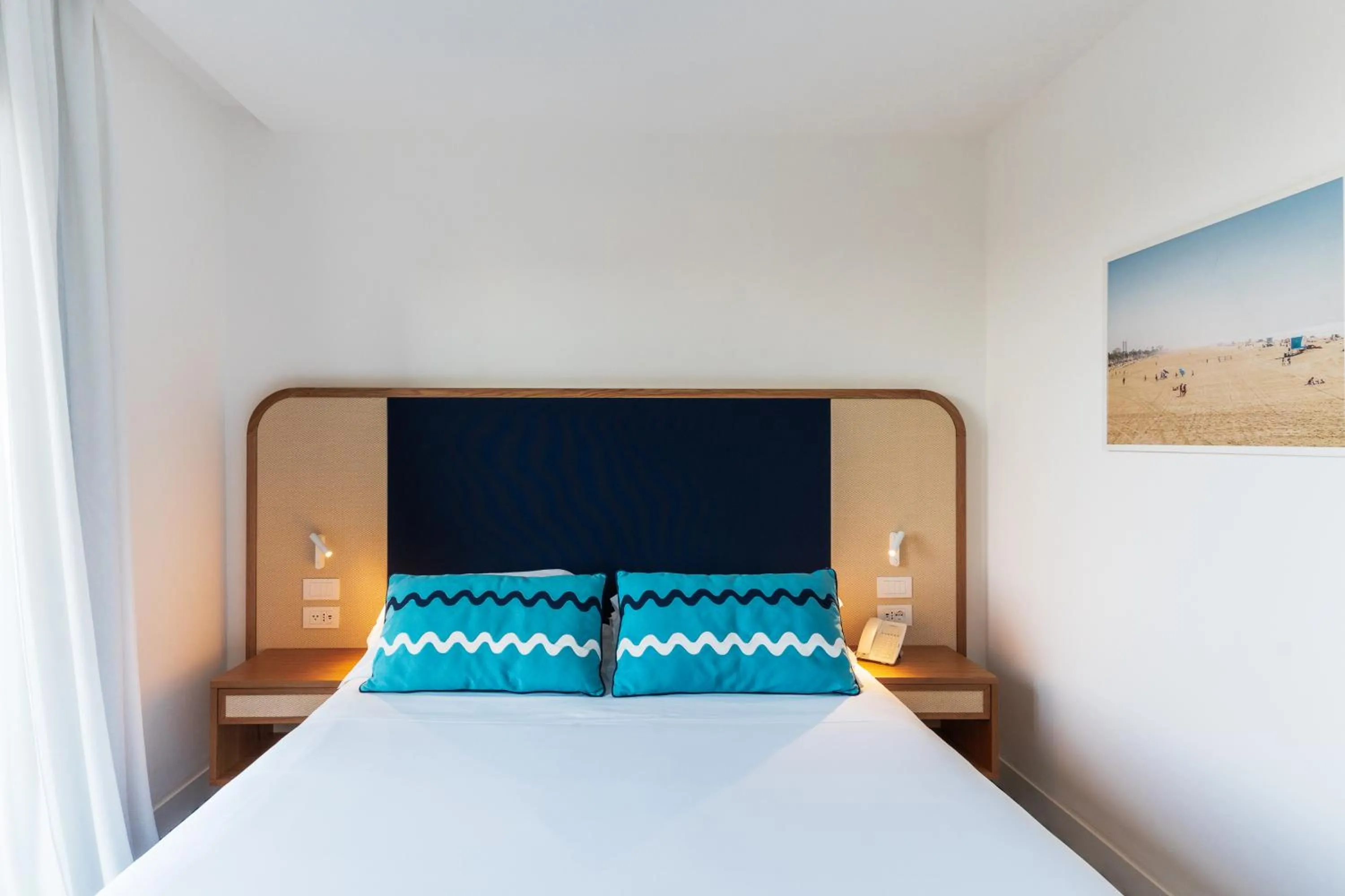 Bed in Grand Hotel Flora