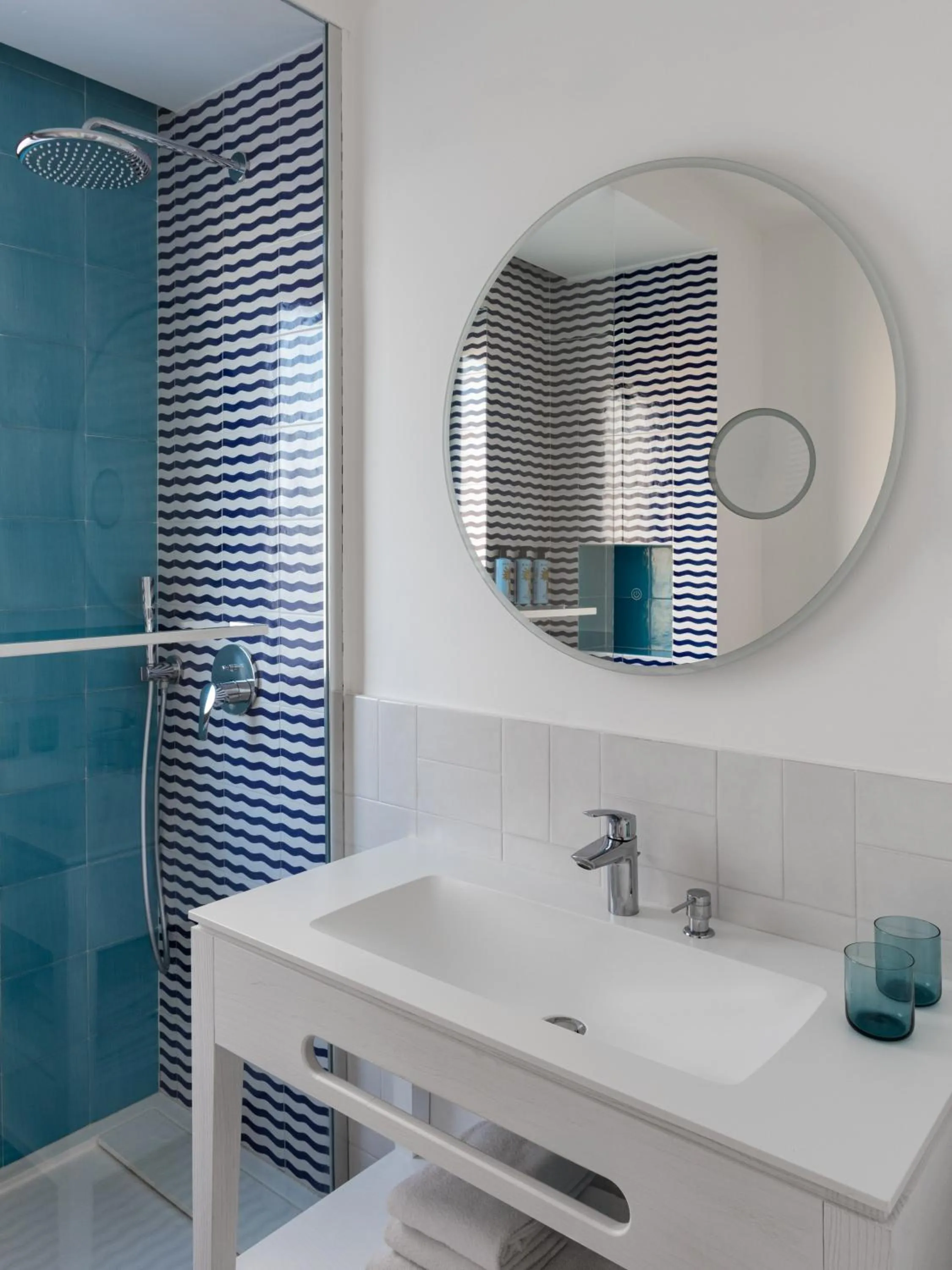 Bathroom in Grand Hotel Flora