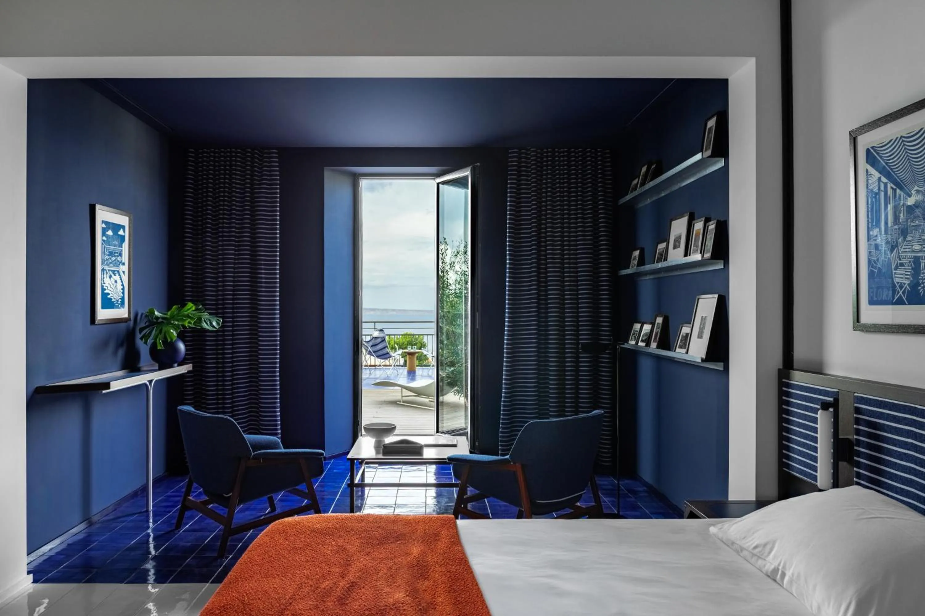 Bedroom, Bed in Grand Hotel Flora