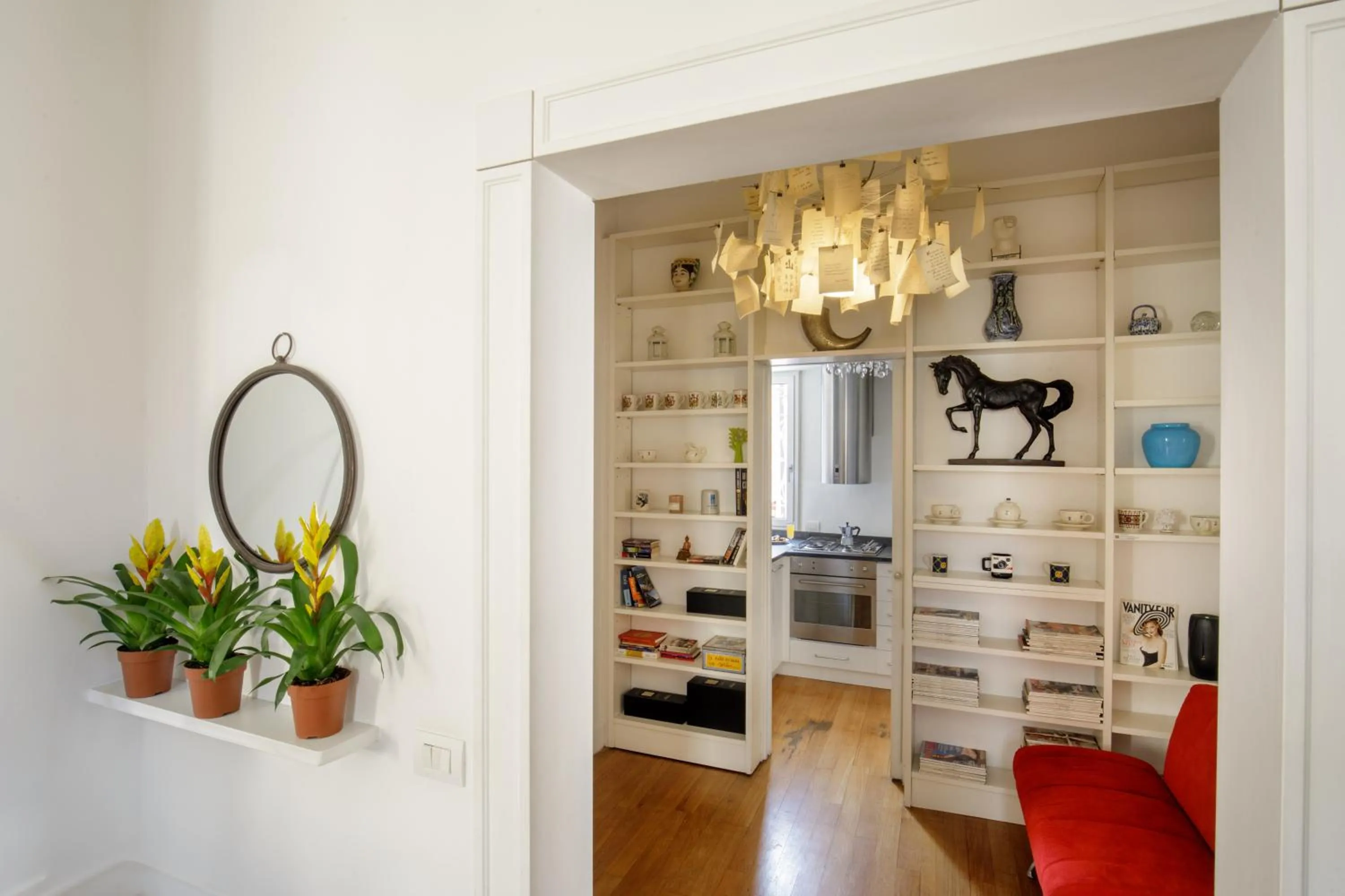 Living room in The right place 4U Mario de Fiori Apartment