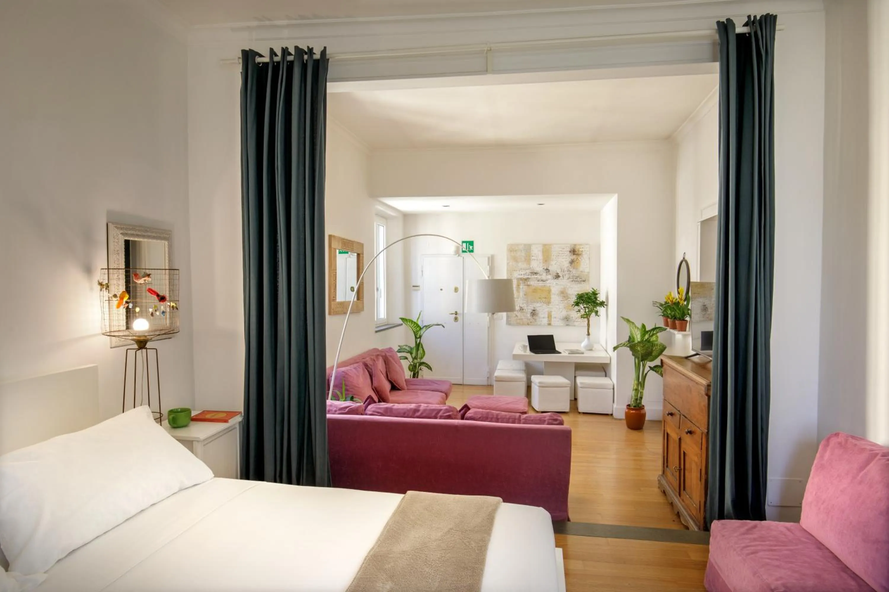 TV and multimedia, Bed in The right place 4U Mario de Fiori Apartment