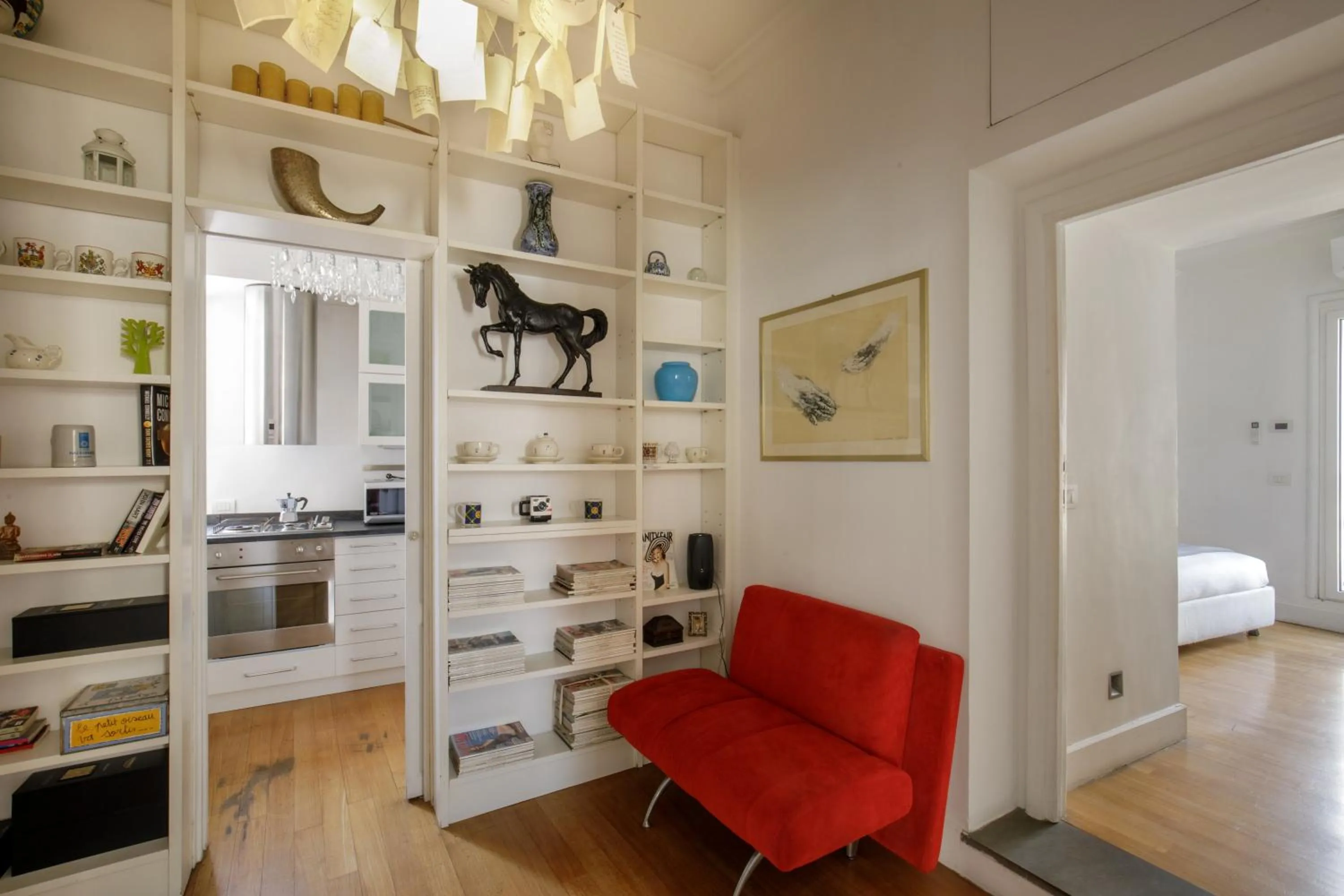 Coffee/tea facilities in The right place 4U Mario de Fiori Apartment