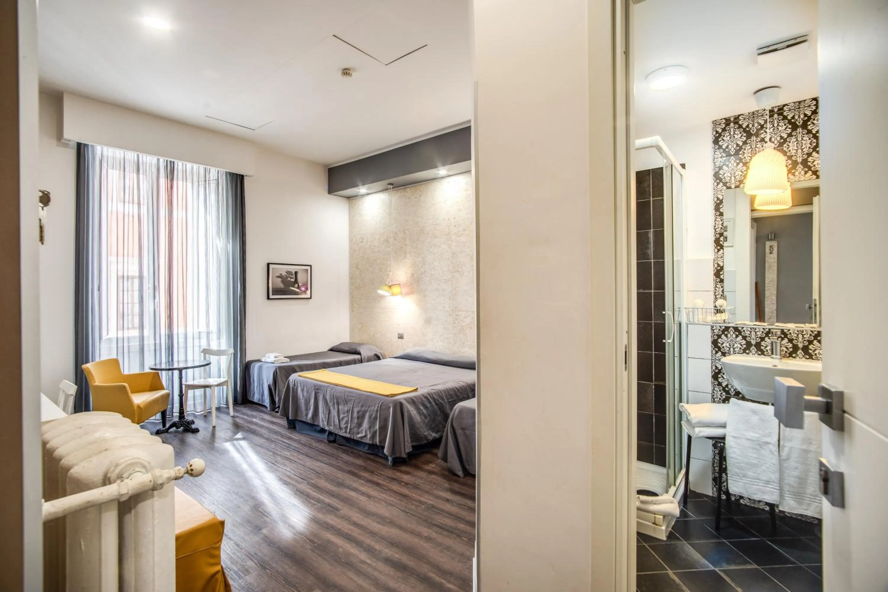 Bedroom, Bed in Hotel Seiler