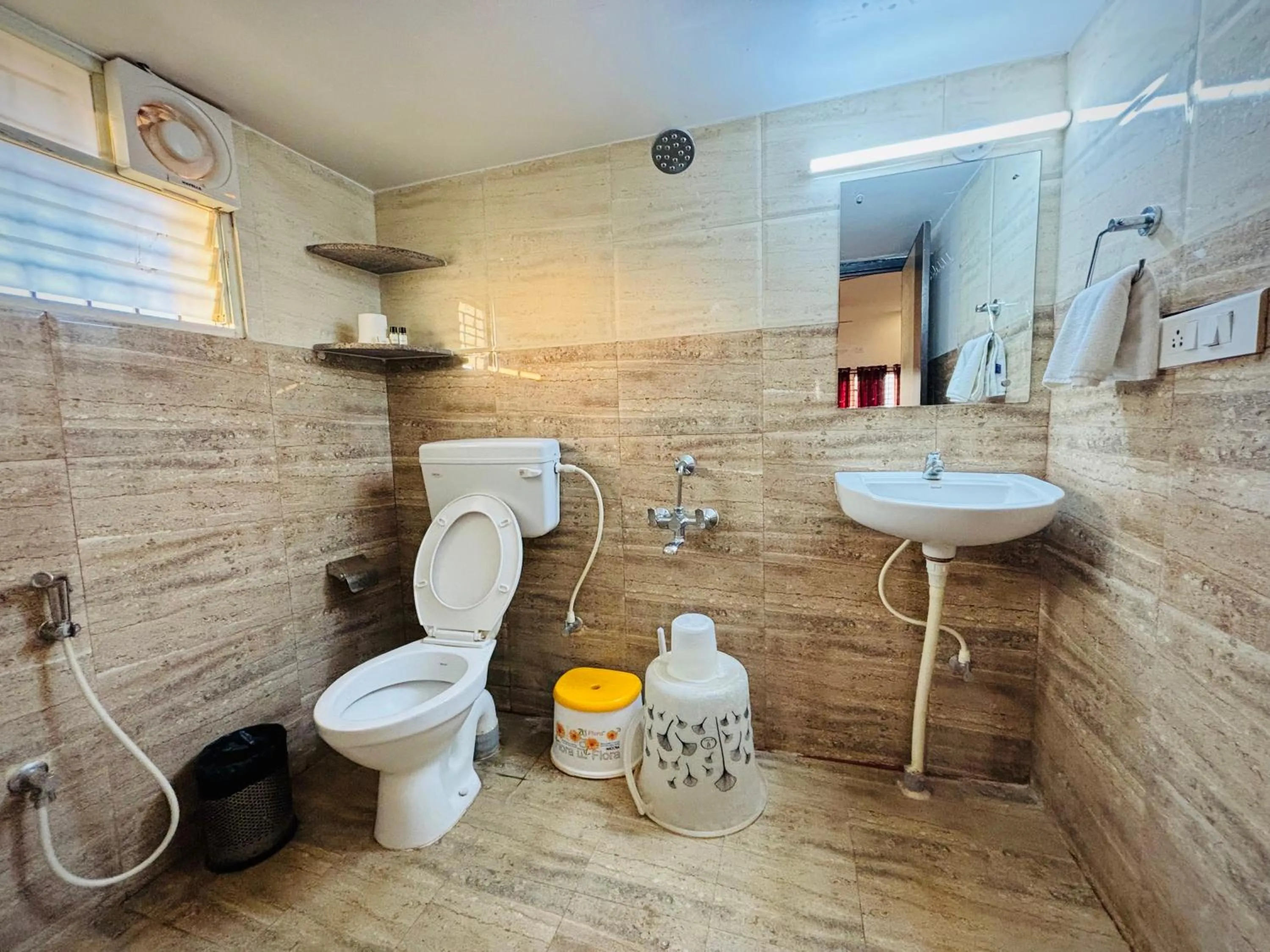 Shower in Sai Shreyas Residency, Best Hotel near Bangalore Airport